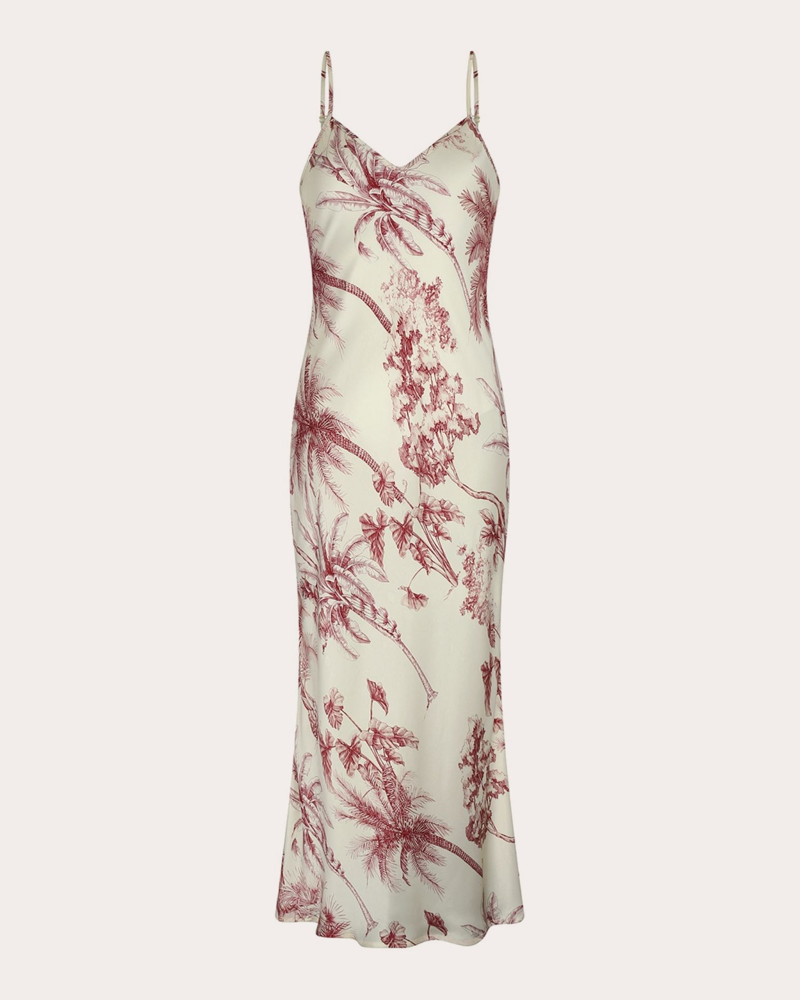 provence silk dress Provence Silk Midi Slip Dress
