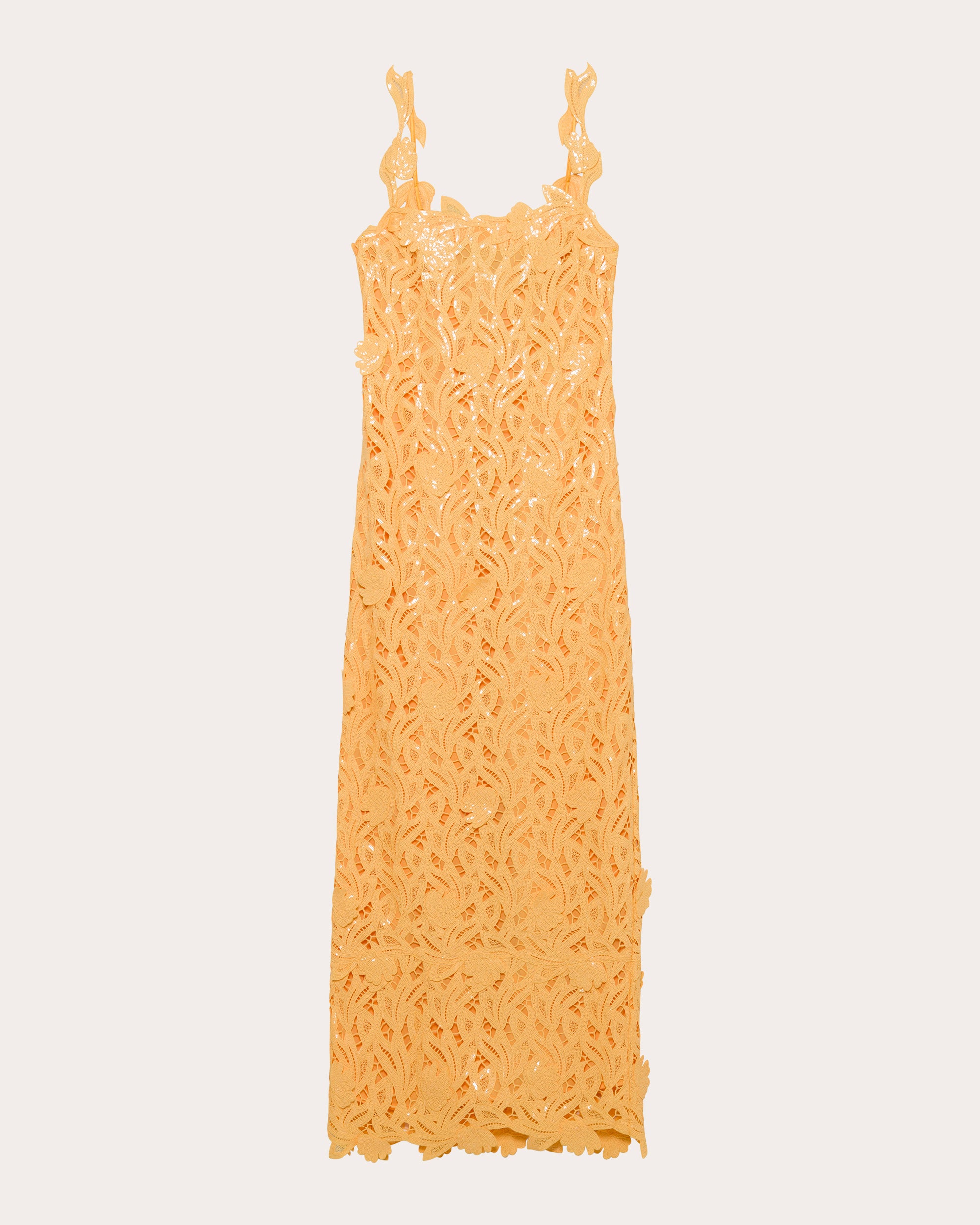 Marenna Sequin Floral Lace Column Dress Marenna Sequin Floral Lace Column Dress