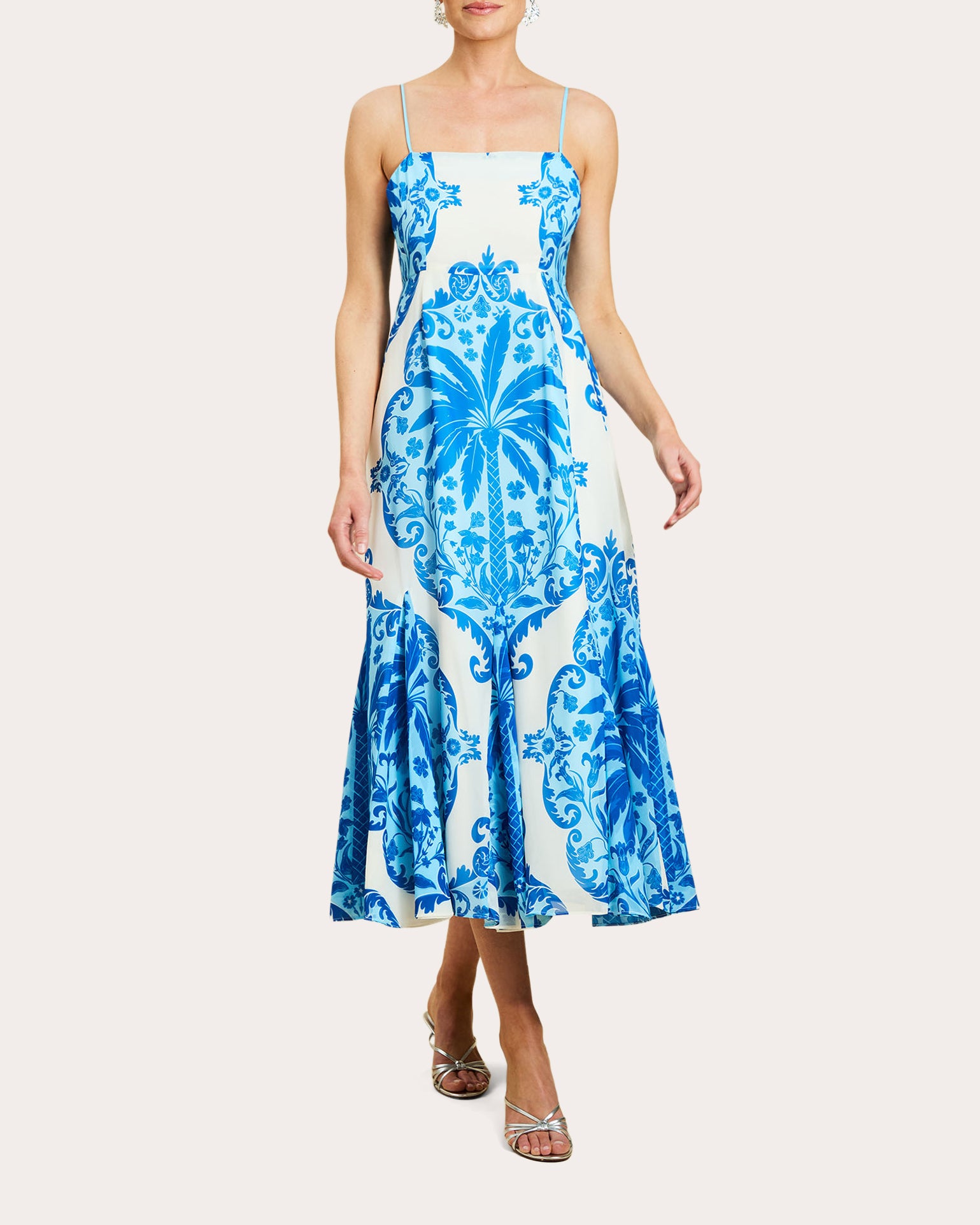 mestiza blue and white dress Mestiza New York Carmen Mini Dress