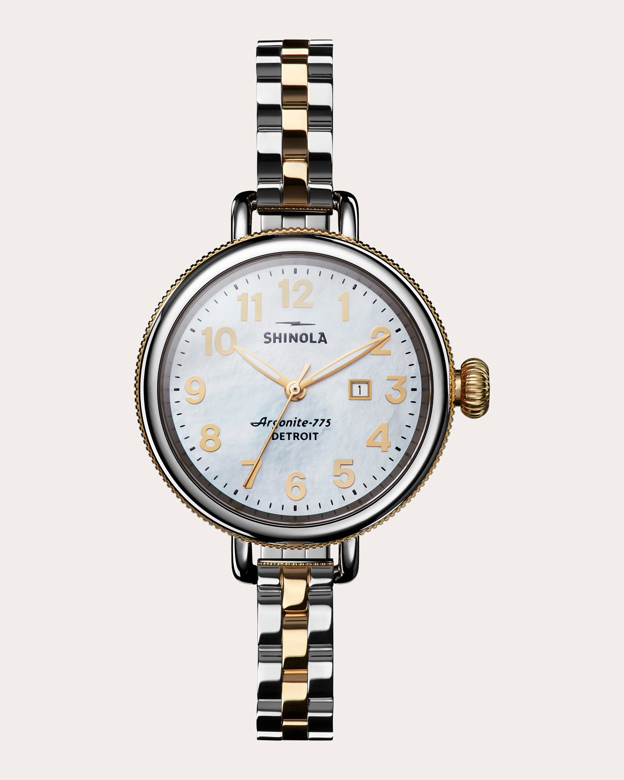 Mother of Pearl Birdy 34mm Bracelet Watch | Olivela