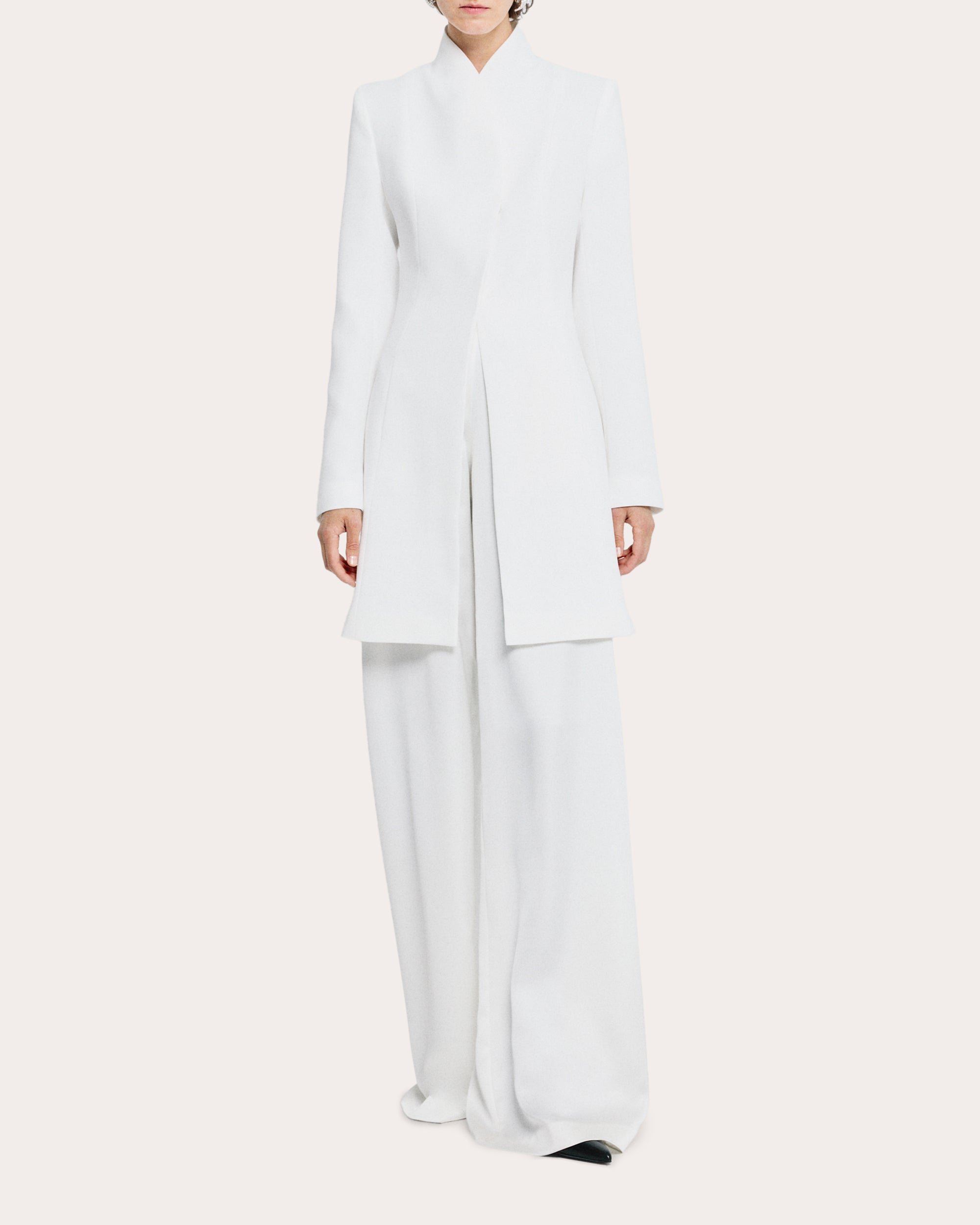 white satin dress pants Jluxlabel Women's Satin Bliss Pleated Pant