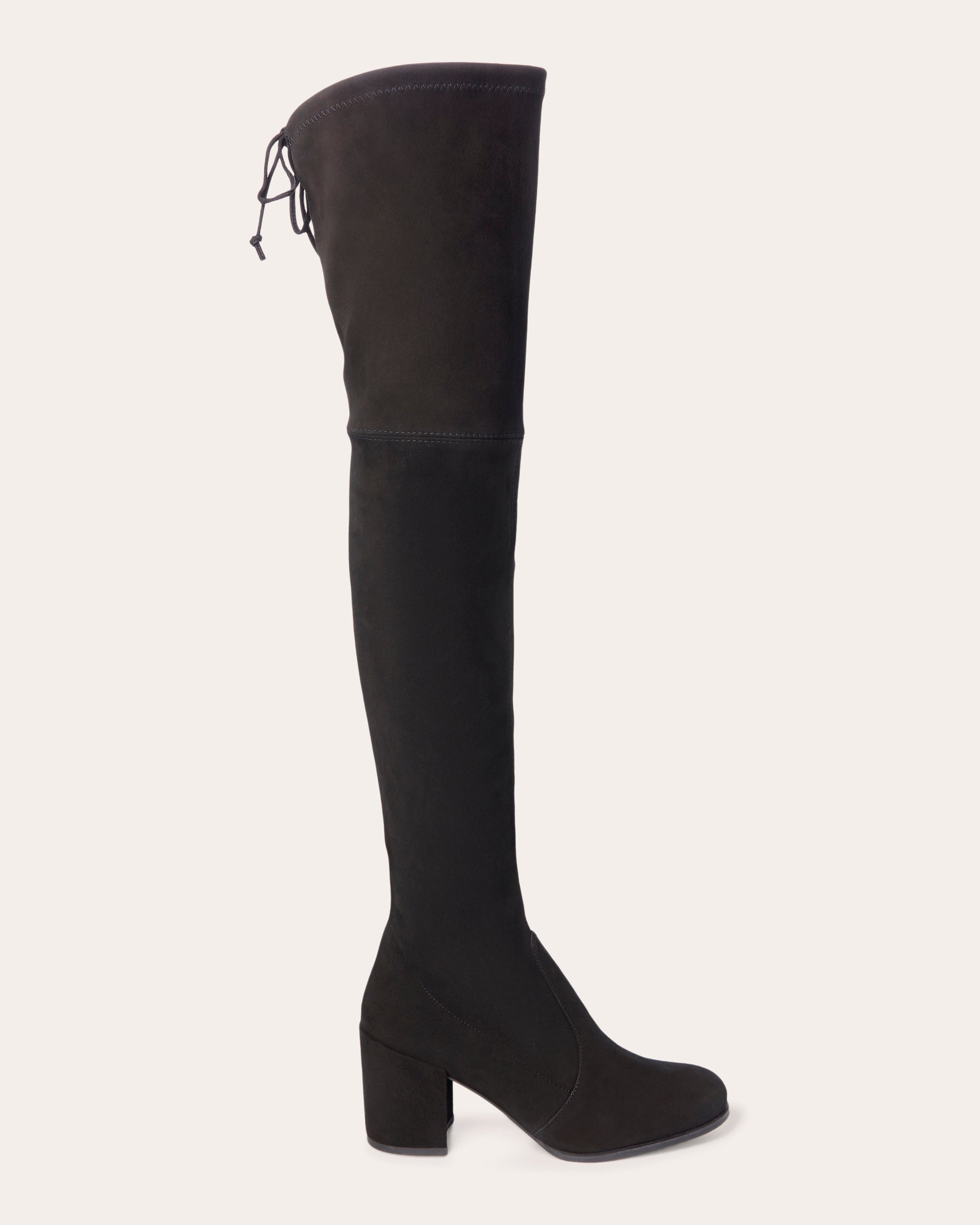 STUART WEITZMAN ブラックロングブーツ Stuart Weitzman The Tieland Boot | Olivela