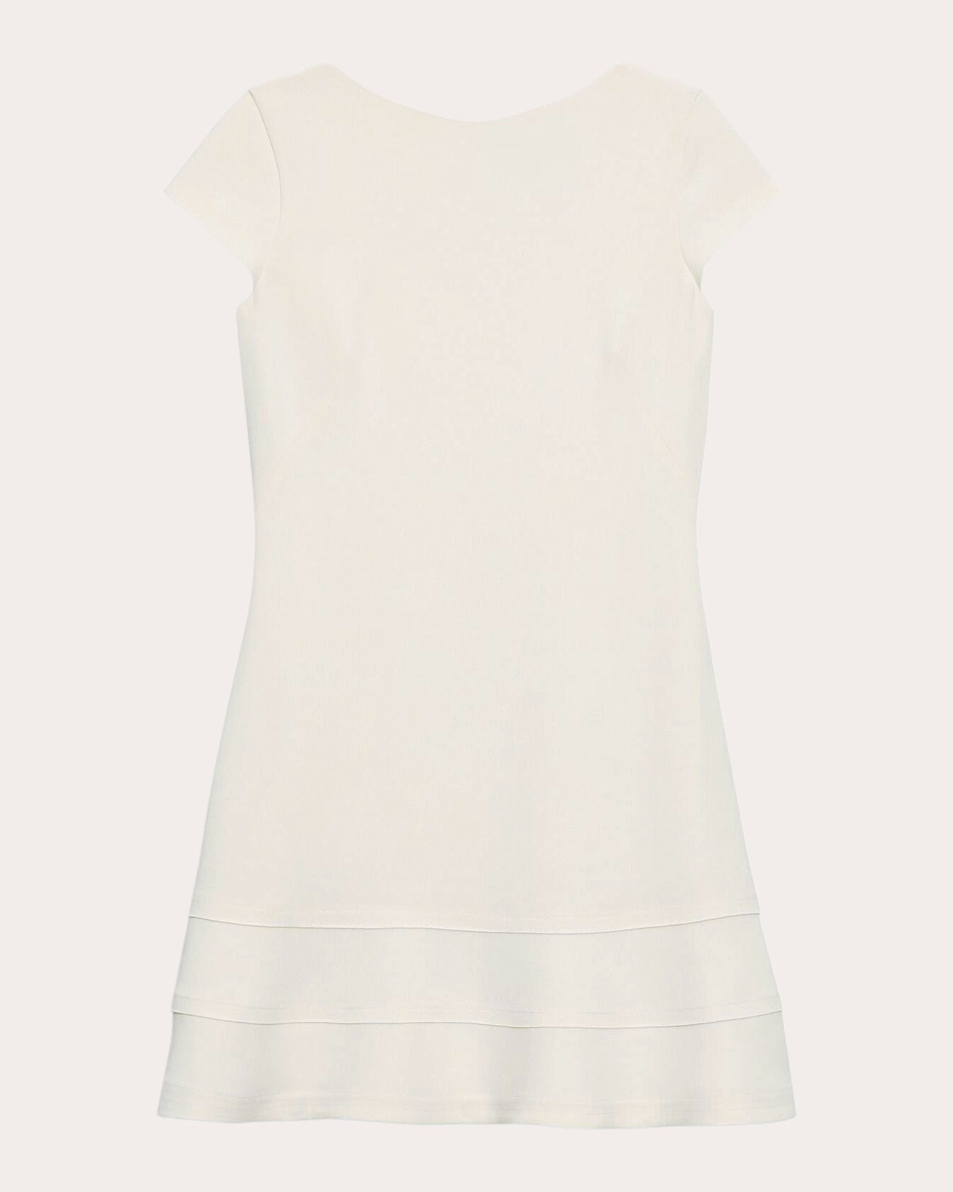 Theory Women's Tiered Mini Dress - Natural - Mini dresses Theory Women's Tiered Mini Dress - Natural - Mini dresses