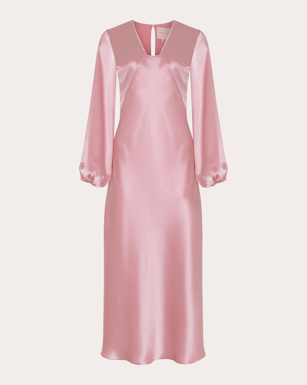 Amori Satin Bias Maxi Dress