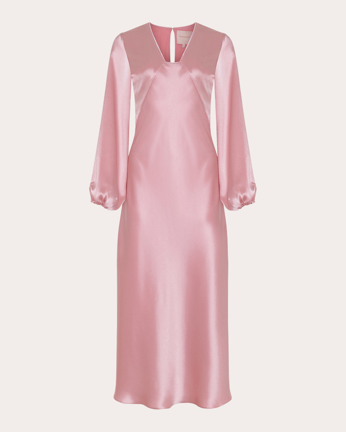 Amori Satin Bias Maxi Dress