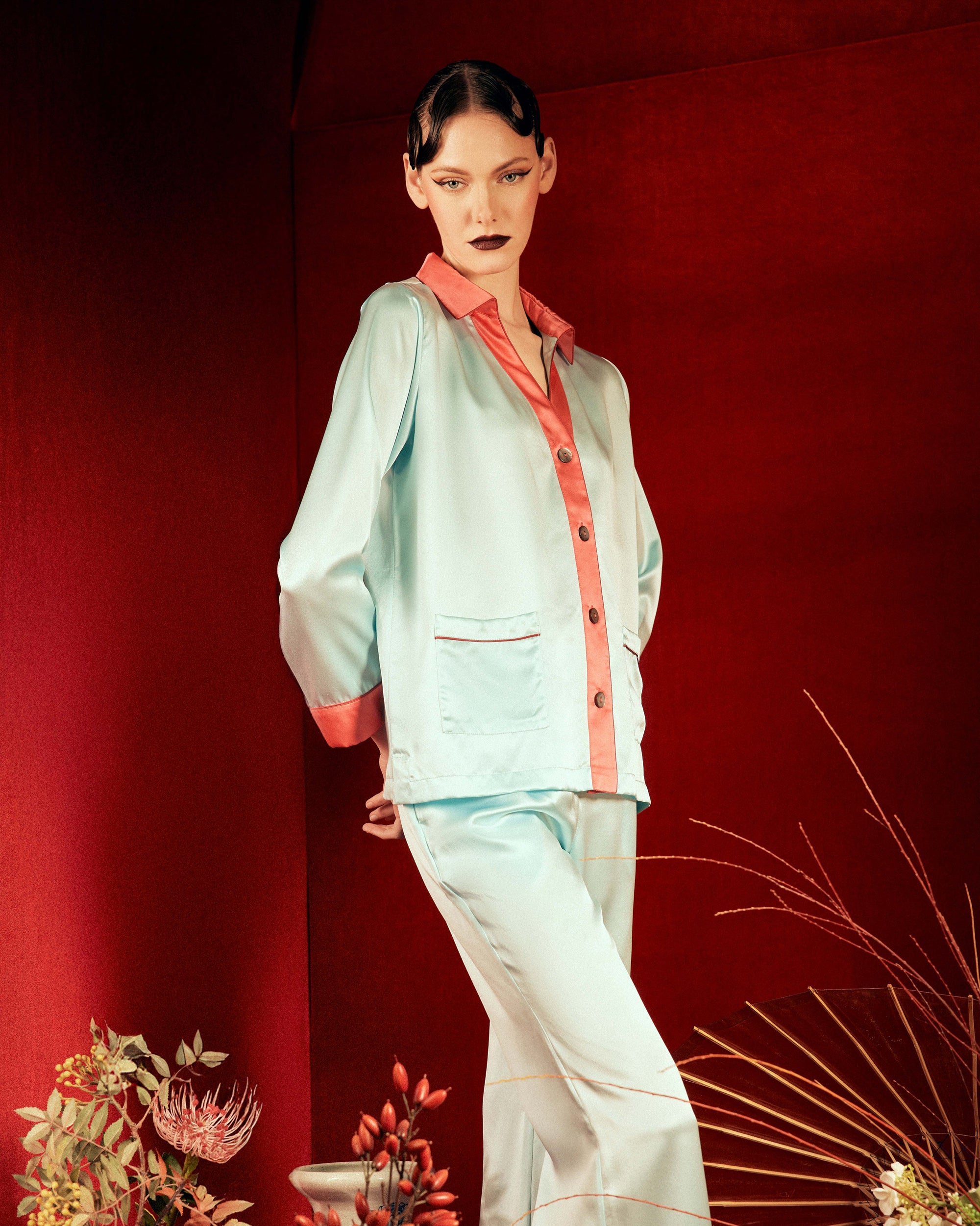 Tokyo Silk Pajama Set