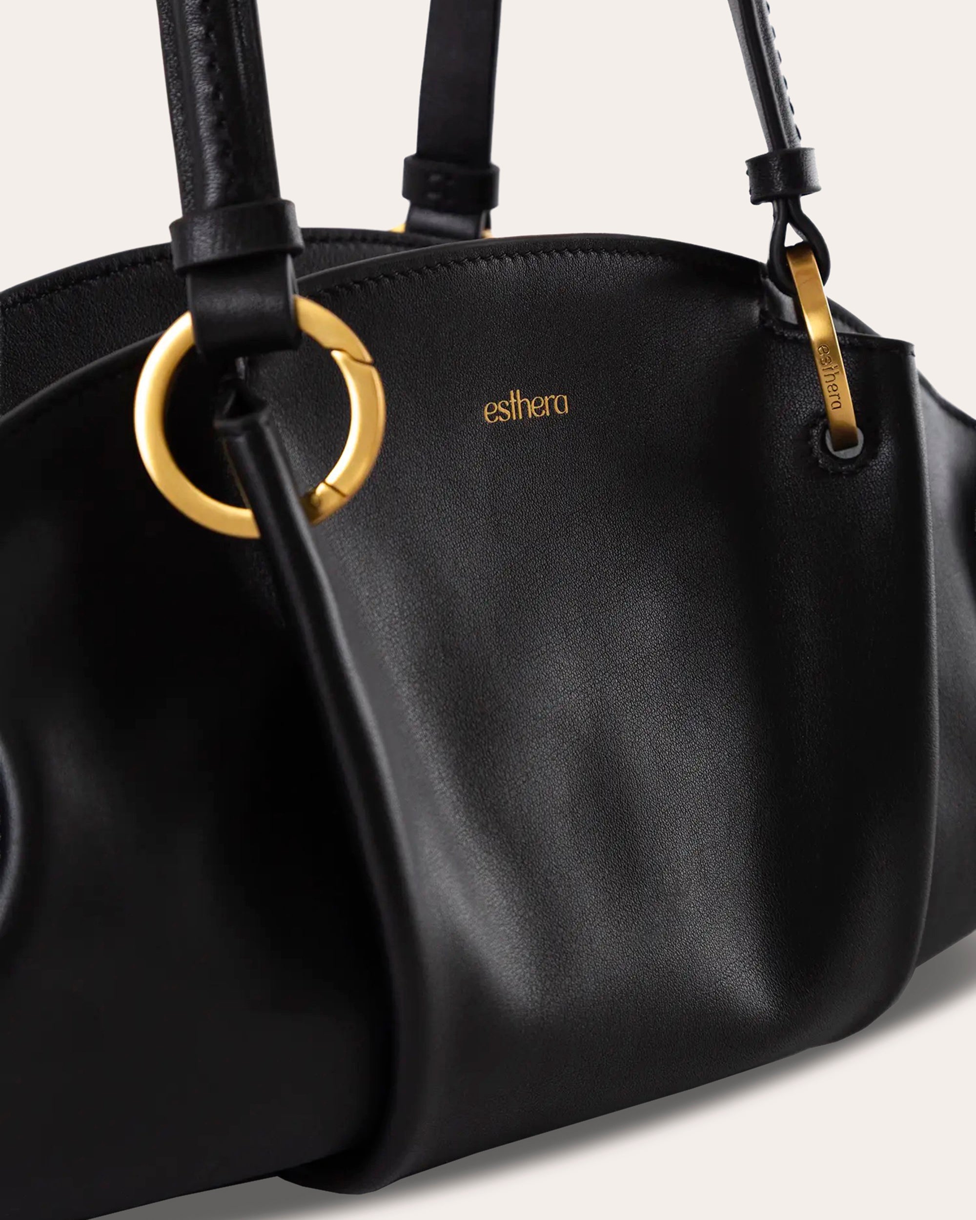 07:07 Leather Shoulder Bag