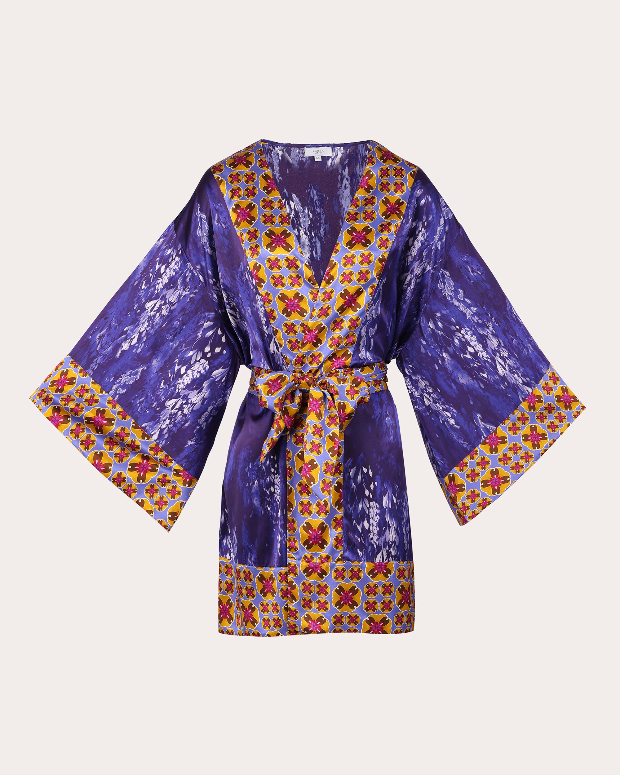 Osaka Fuji Silk Kimono