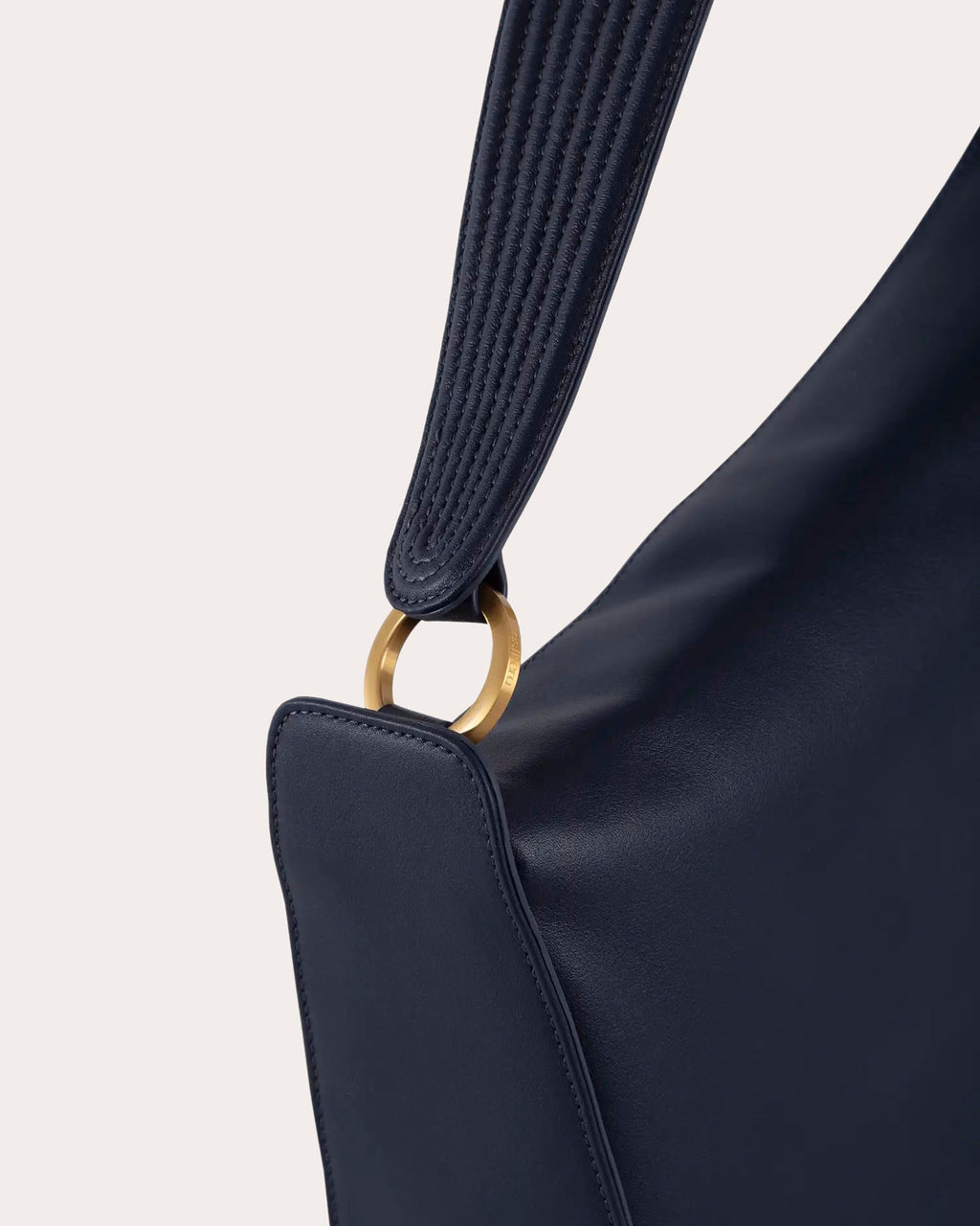 10AM Asymmetric Leather Shoulder Bag