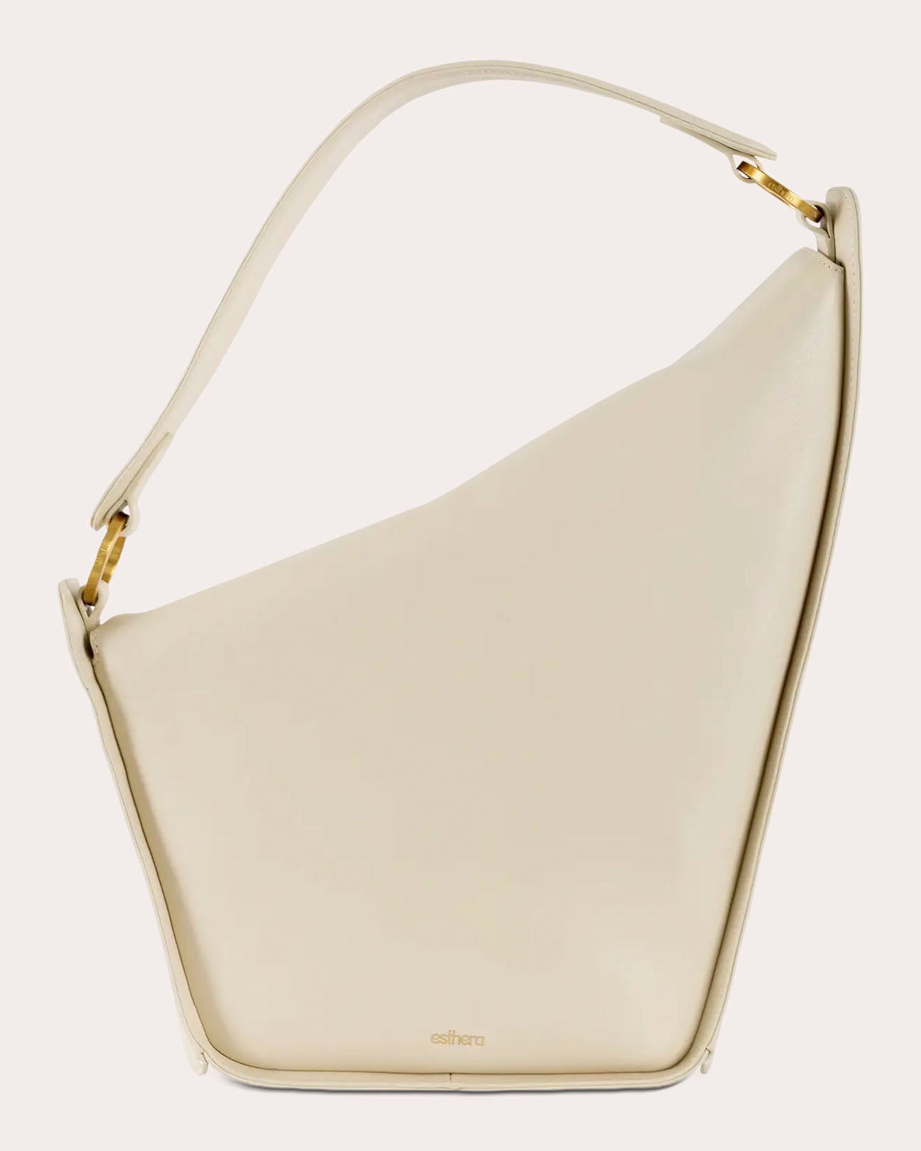 10AM Asymmetric Leather Shoulder Bag