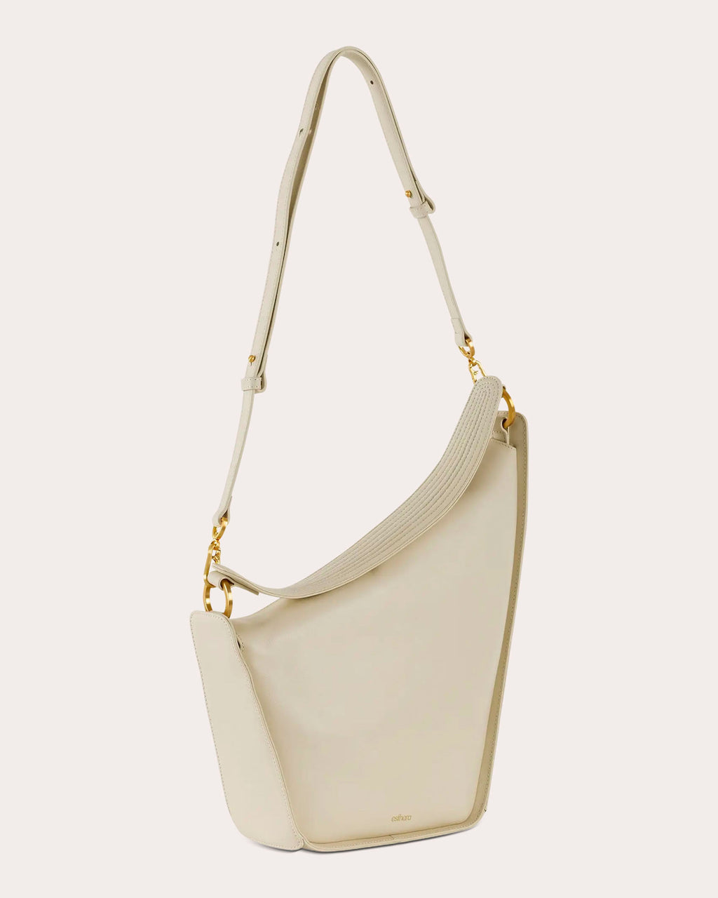 10AM Asymmetric Leather Shoulder Bag