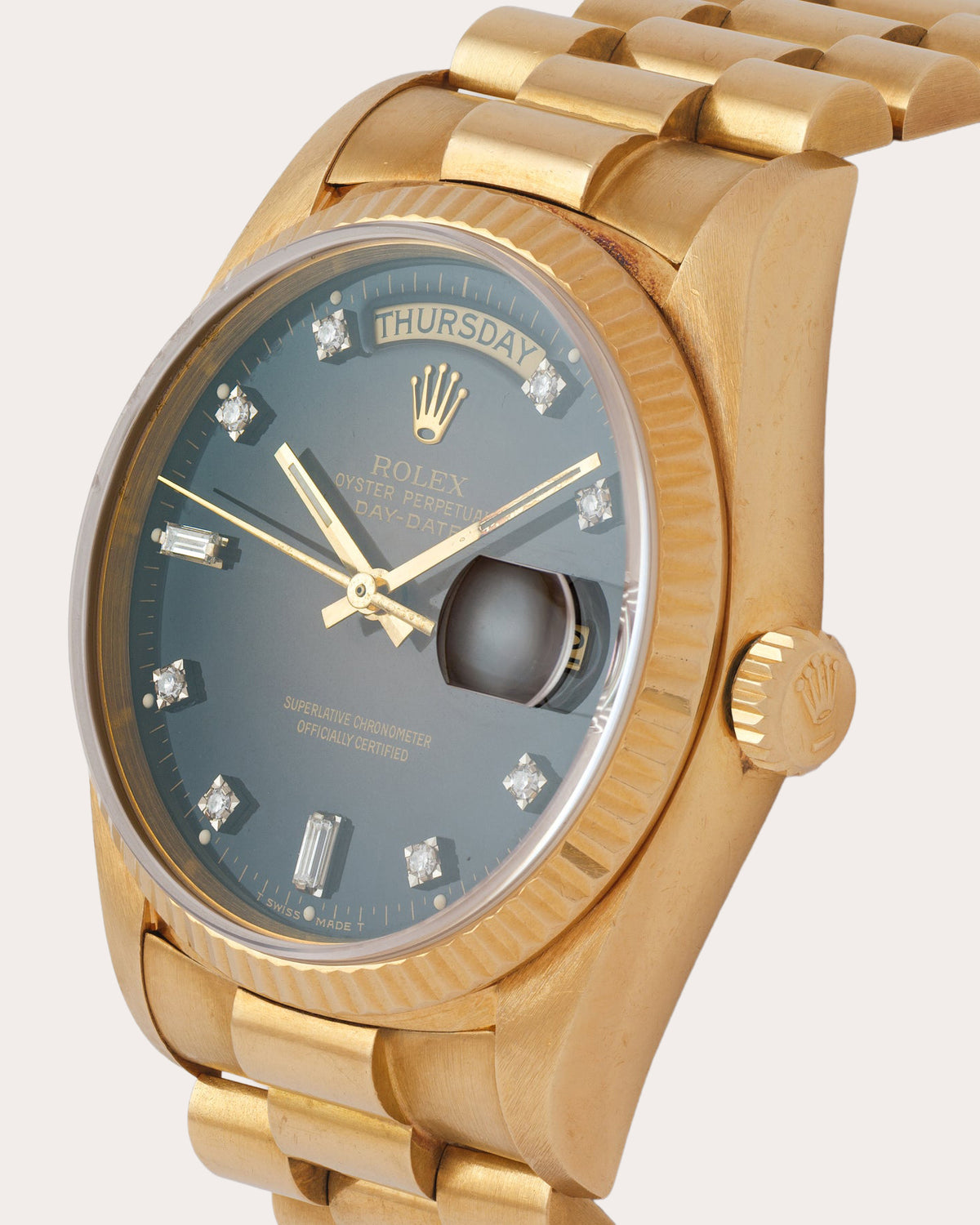 Vintage Rolex Model 18038 Day-Date President Watch