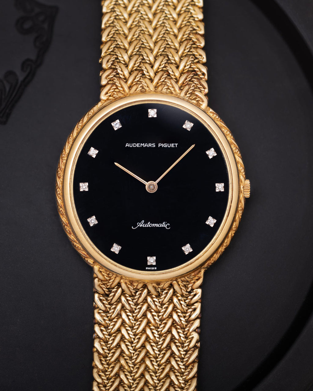 Vintage Audemars Piguet 18k Gold Bracelet Watch