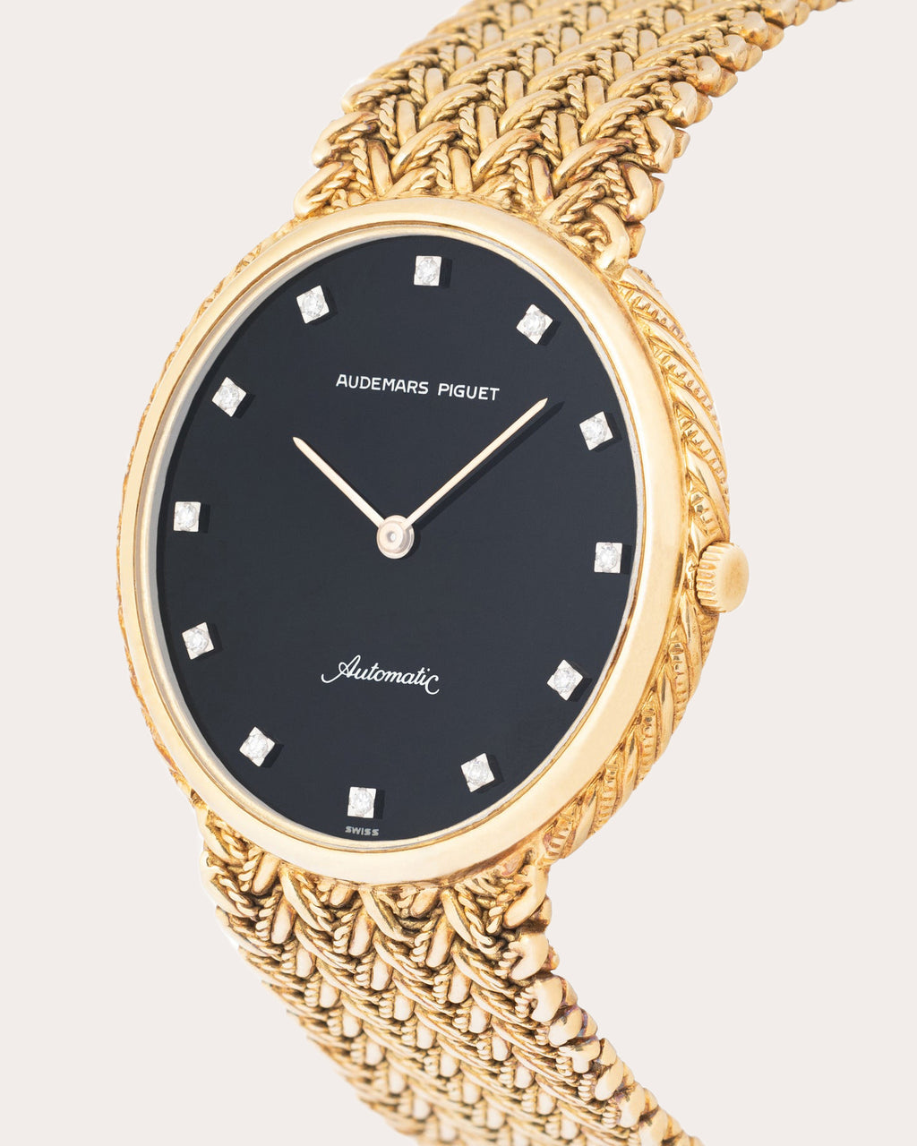 Vintage Audemars Piguet 18k Gold Bracelet Watch
