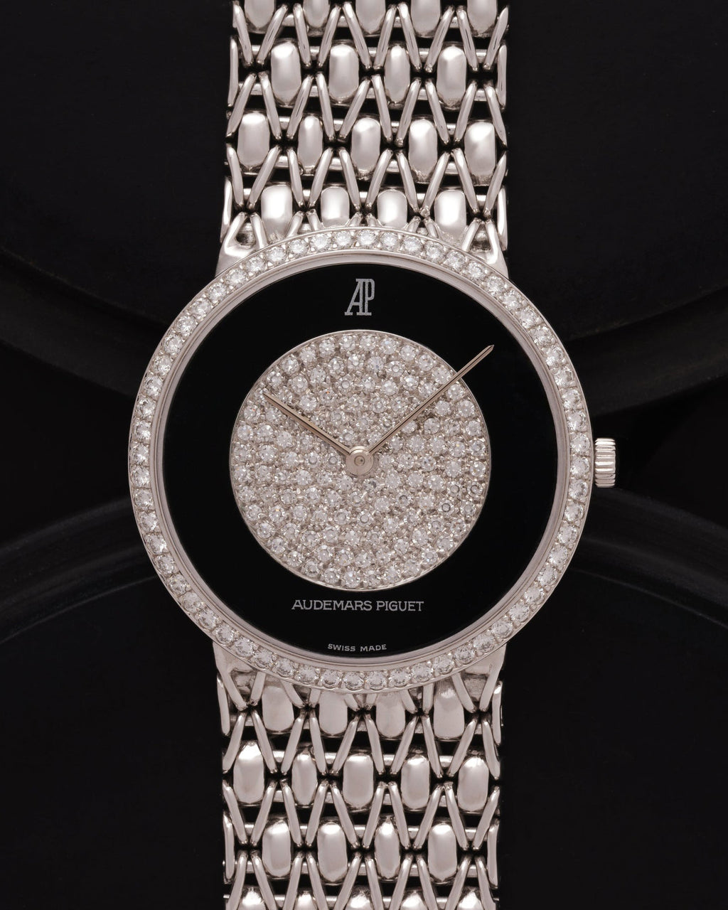 Vintage Audemars Piguet Dress Onyx Bracelet Watch