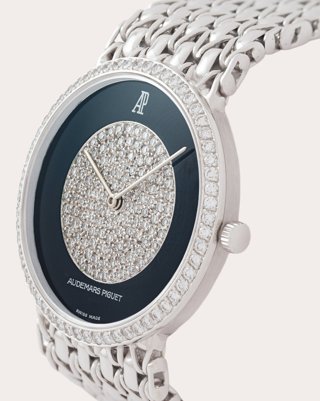 Vintage Audemars Piguet Dress Onyx Bracelet Watch