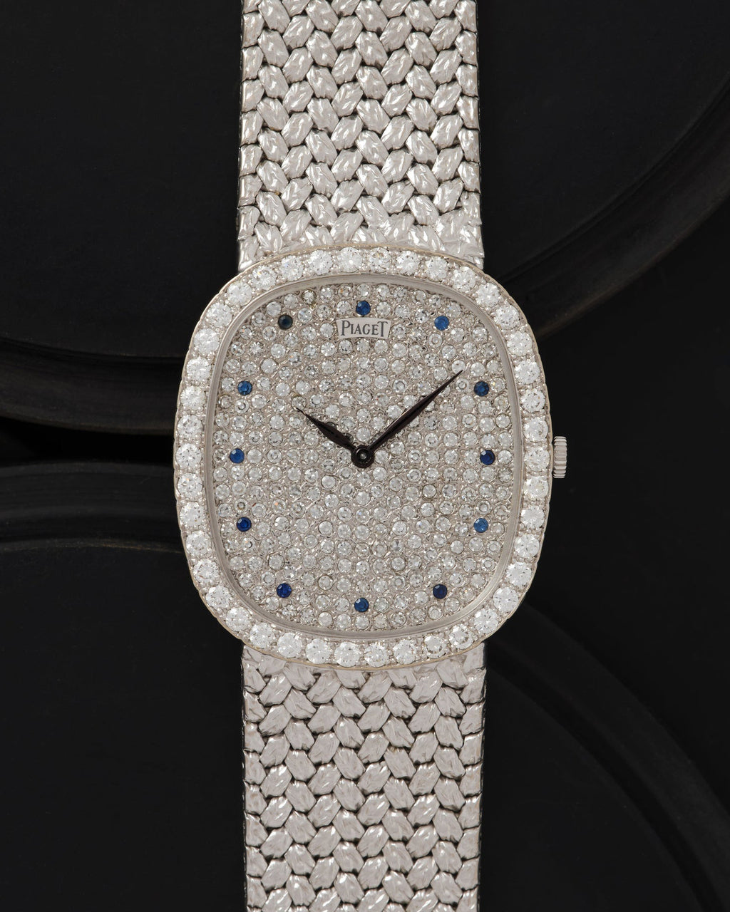 Vintage Piaget Sapphire & Diamond Tradition Watch