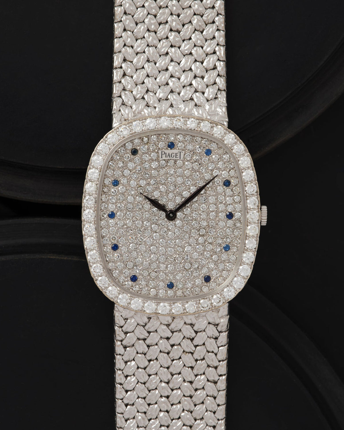 Vintage Piaget Sapphire & Diamond Tradition Watch