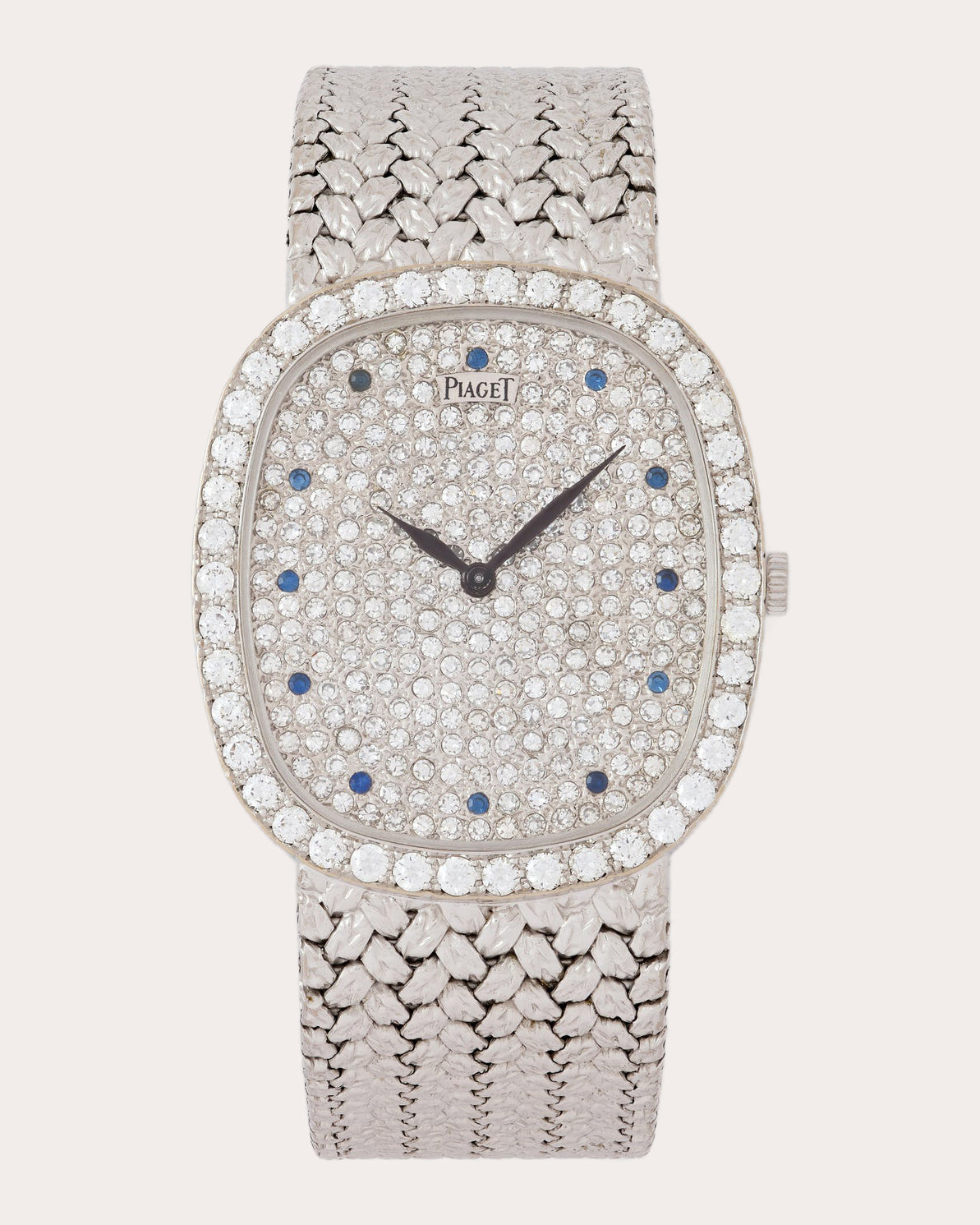 Vintage Piaget Sapphire & Diamond Tradition Watch