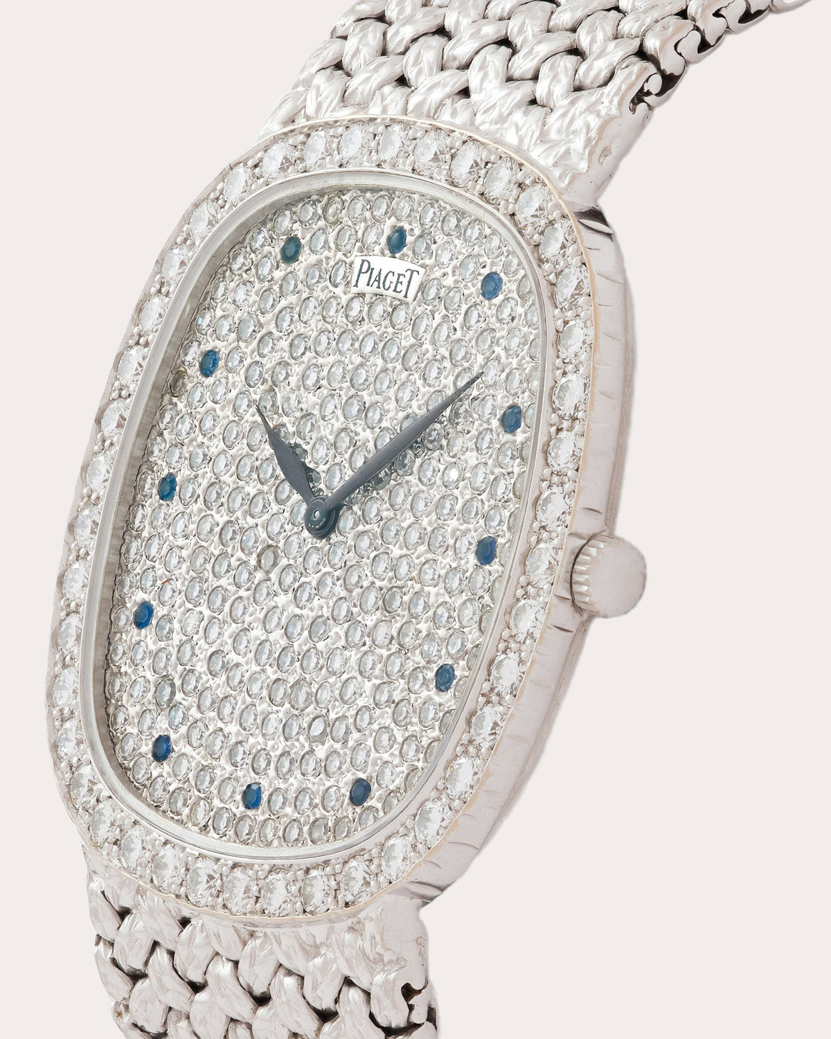 Vintage Piaget Sapphire & Diamond Tradition Watch