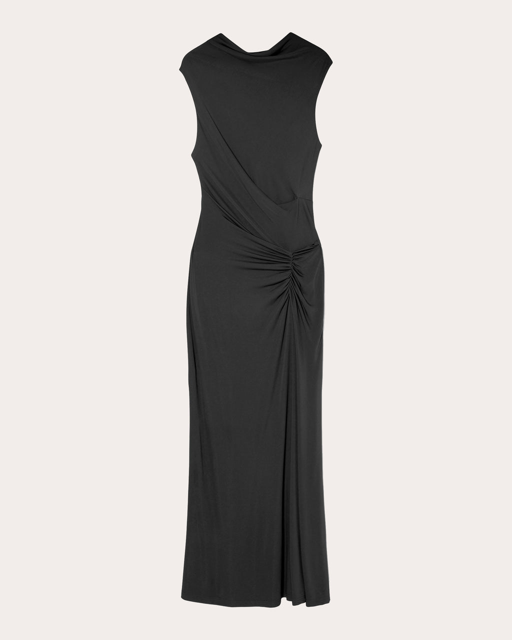 Acacia Jersey Draped Maxi Dress
