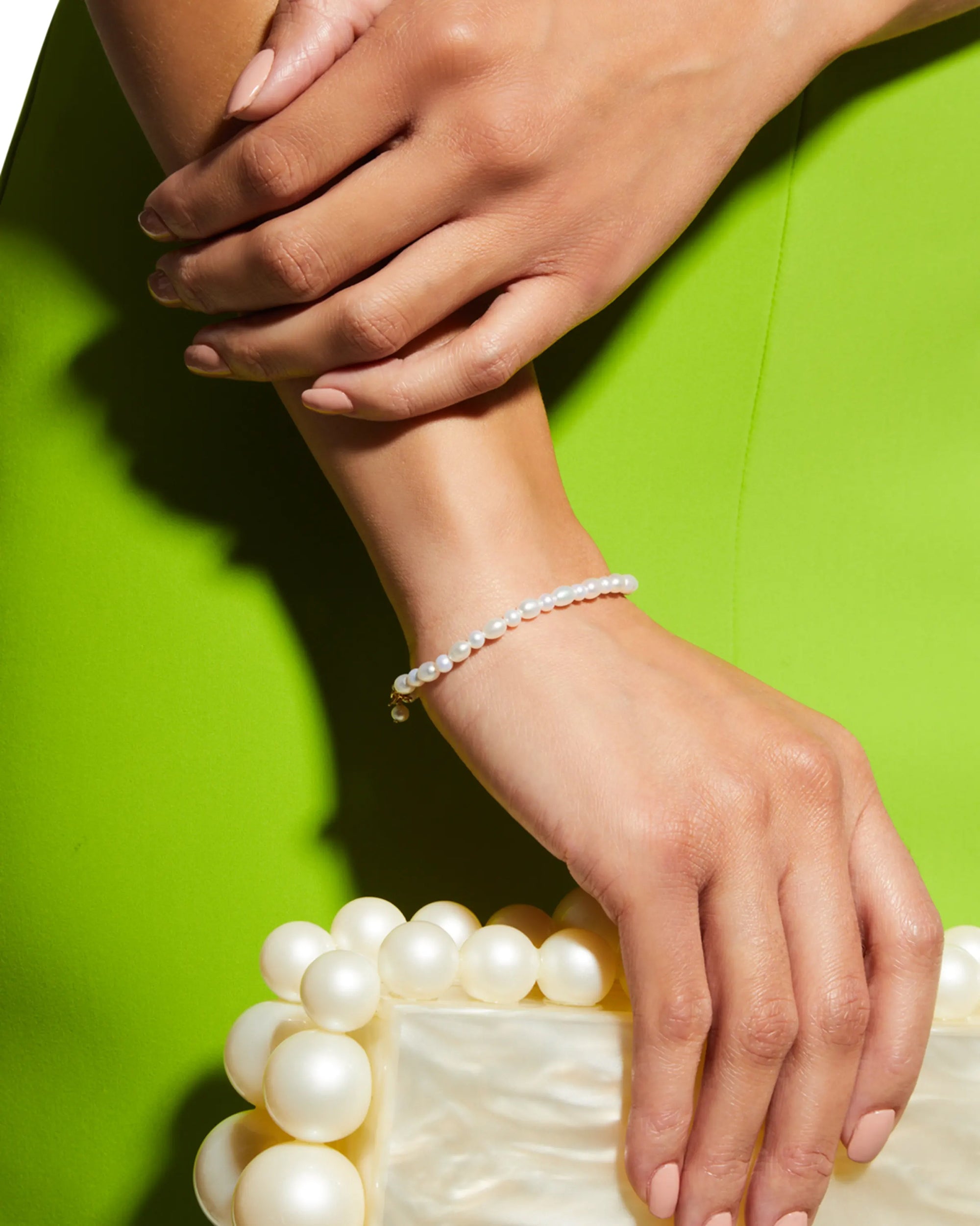 Freshwater Pearl Mixed Strand Bracelet