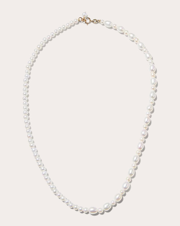 Freshwater Pearl Mixed Strand Necklace