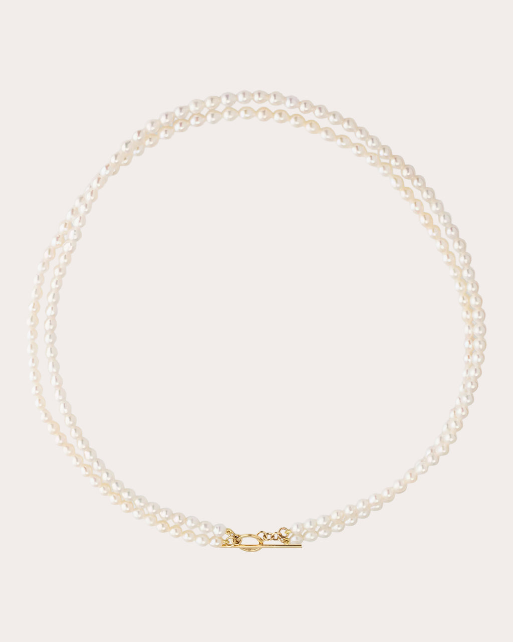 Freshwater Pearl Double Strand Necklace