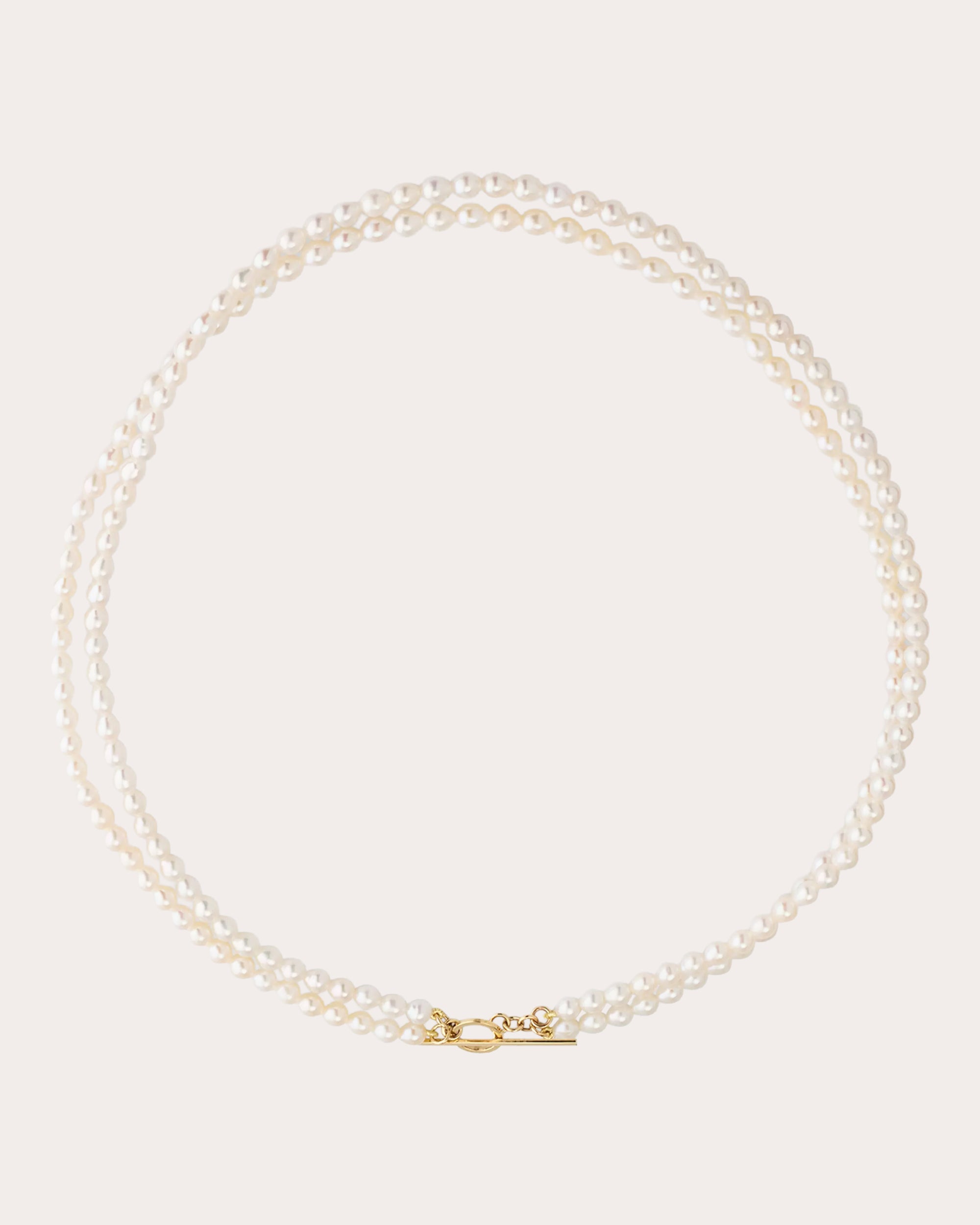Freshwater Pearl Double Strand Necklace