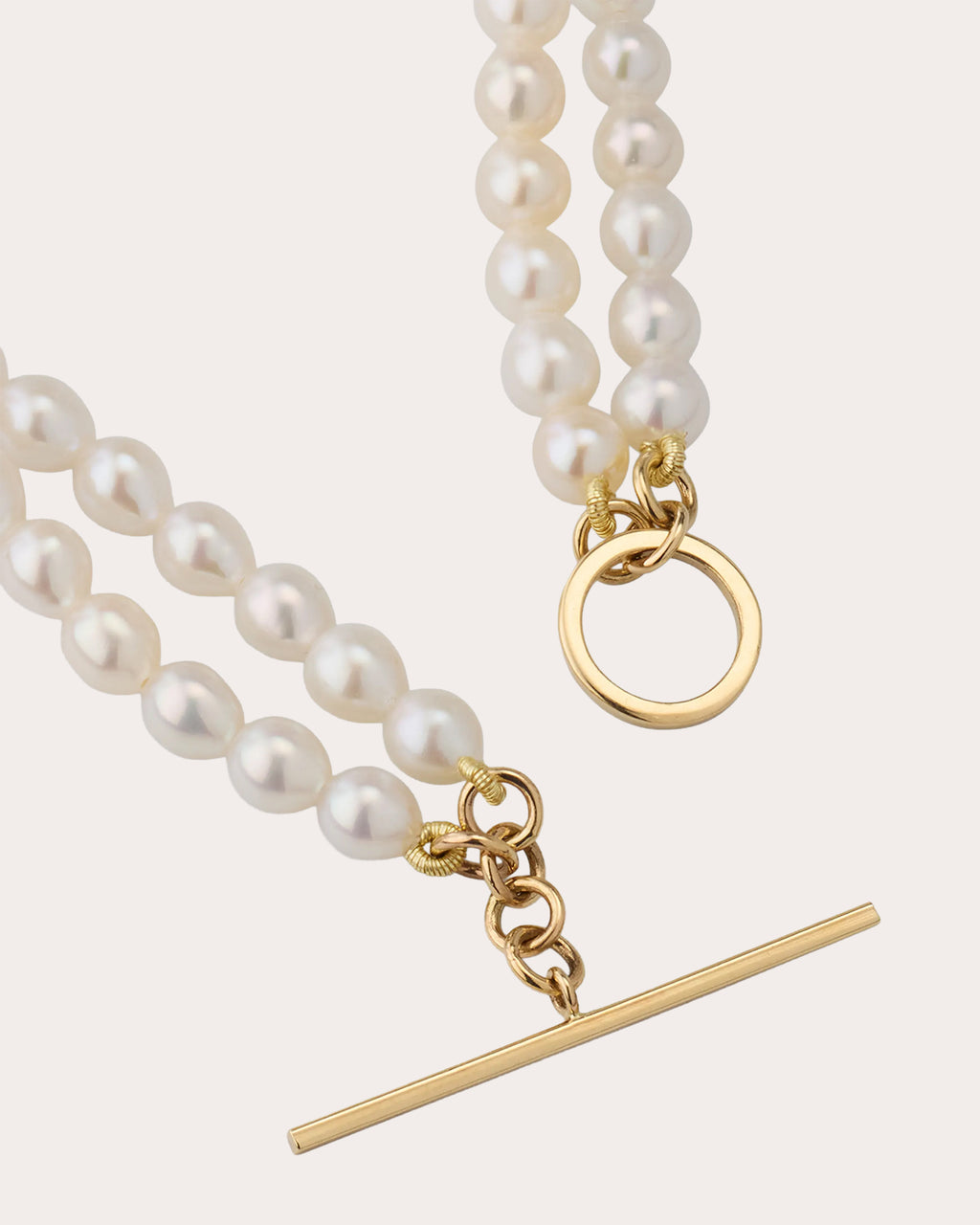 Freshwater Pearl Double Strand Necklace