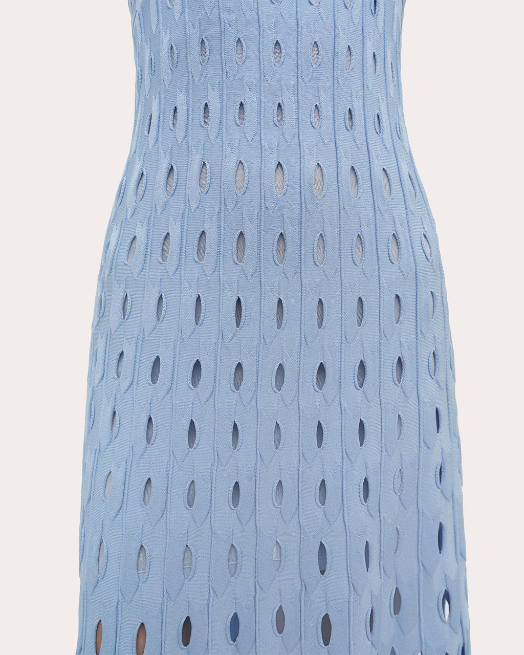 Christina Eyelet Knit Midi Dress