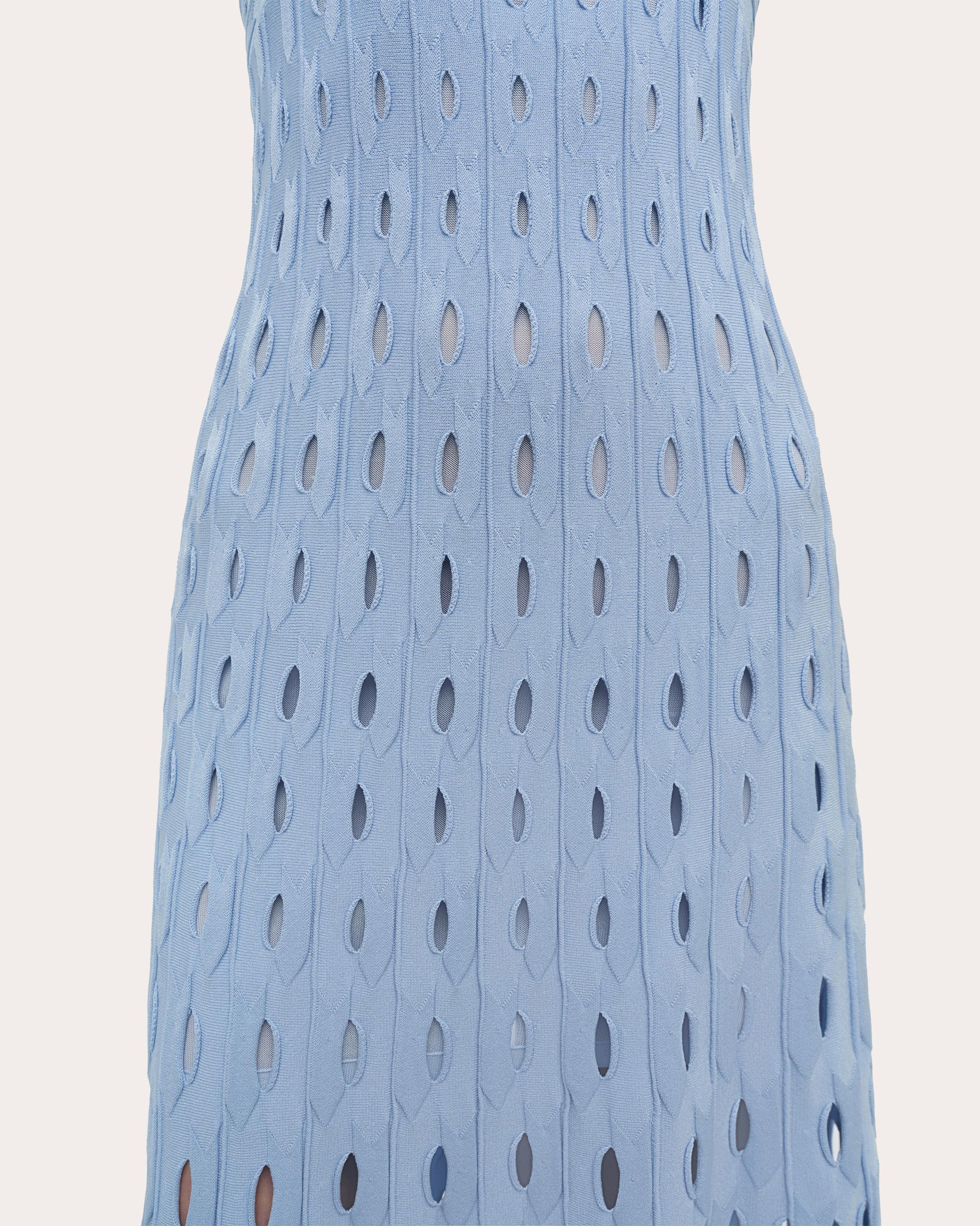 Christina Eyelet Knit Midi Dress