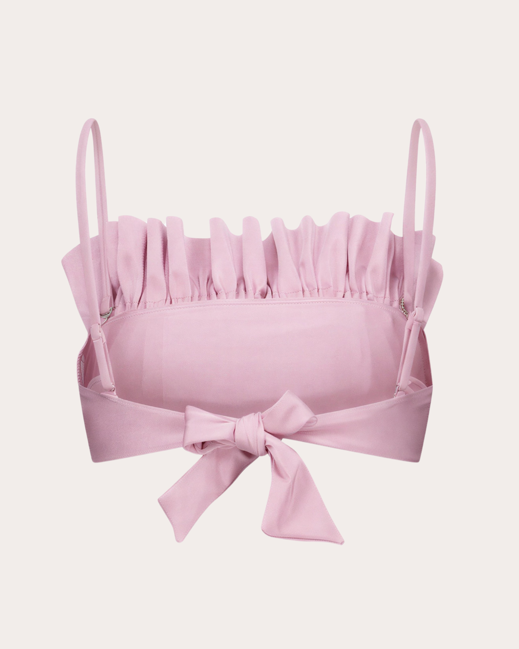 Pink With Purpose Nath Bandeau Bikini Top