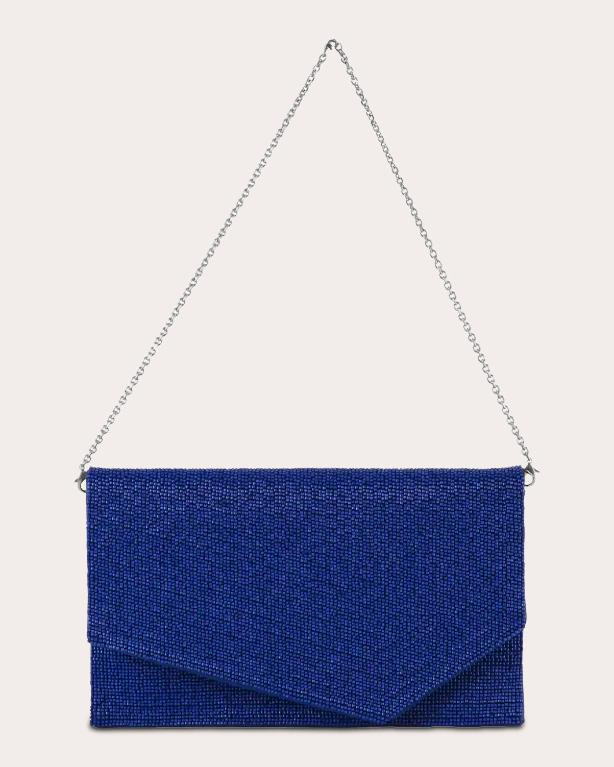 1AM Beaded Envelope Clutch Bag
