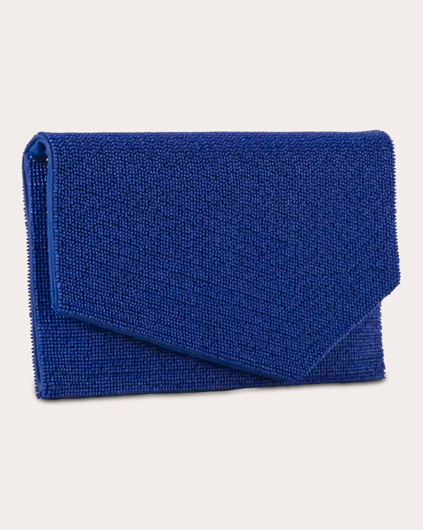 1AM Beaded Envelope Clutch Bag