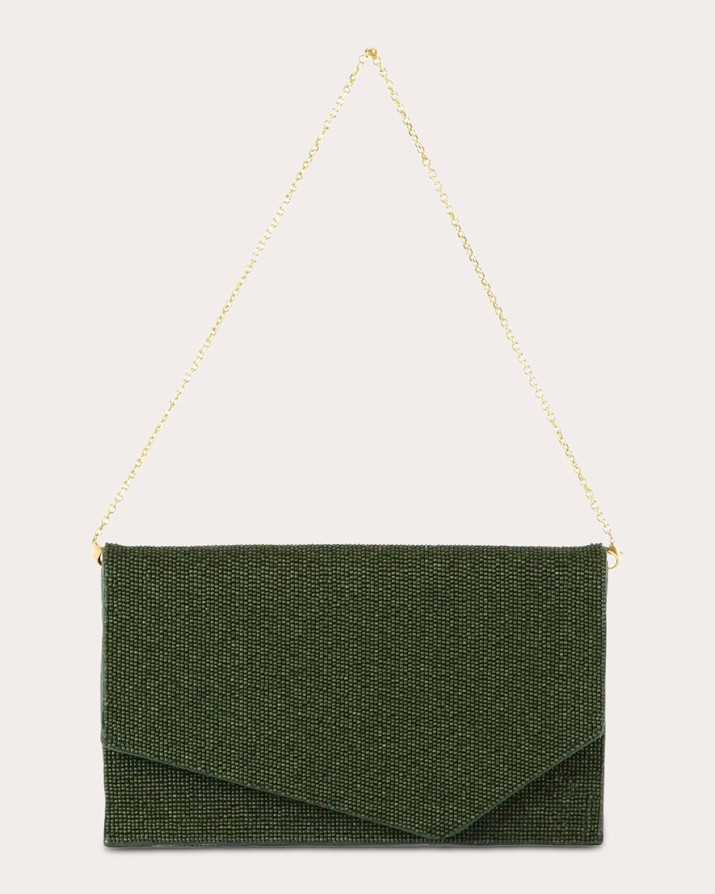 1AM Beaded Envelope Clutch Bag