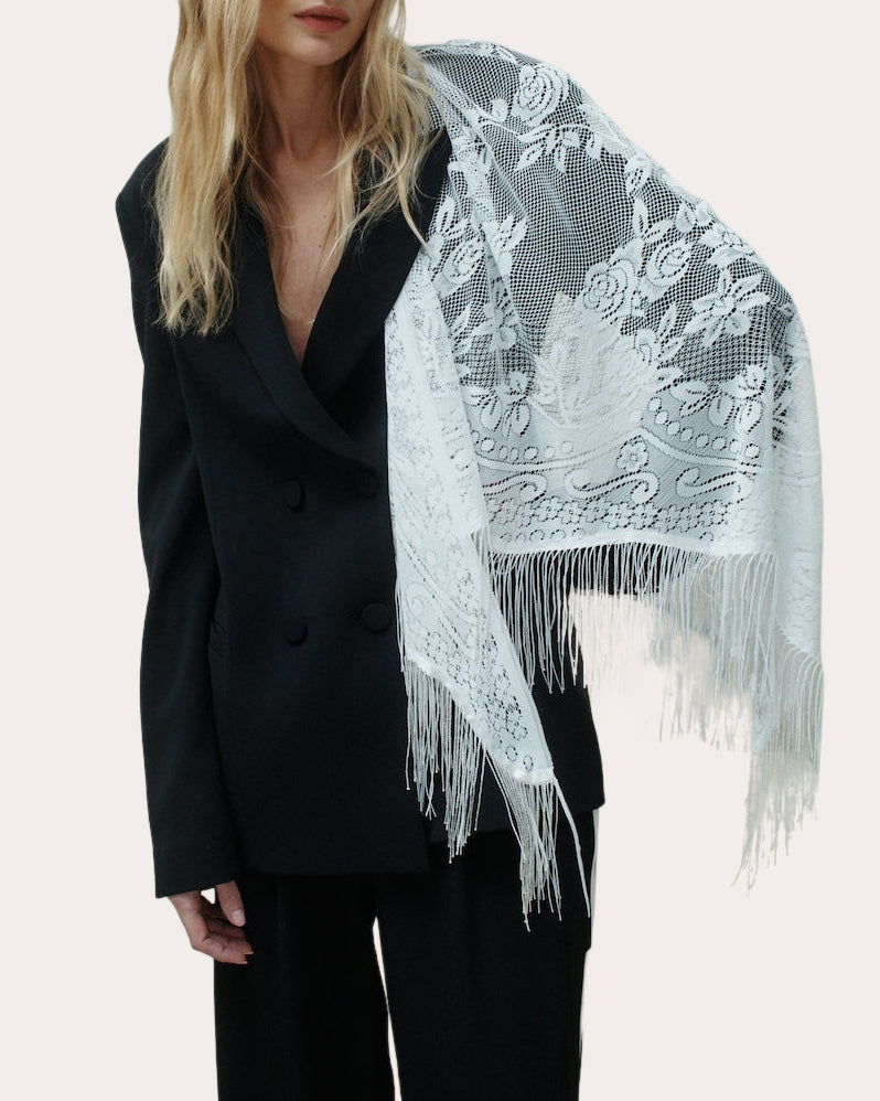 Bryce Lace Shawl Blazer