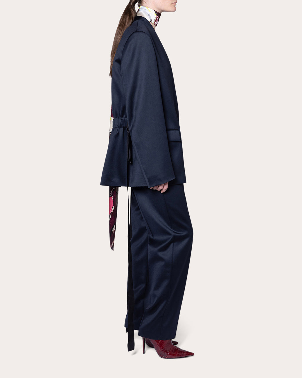 Ragosta Wool Satin Trousers