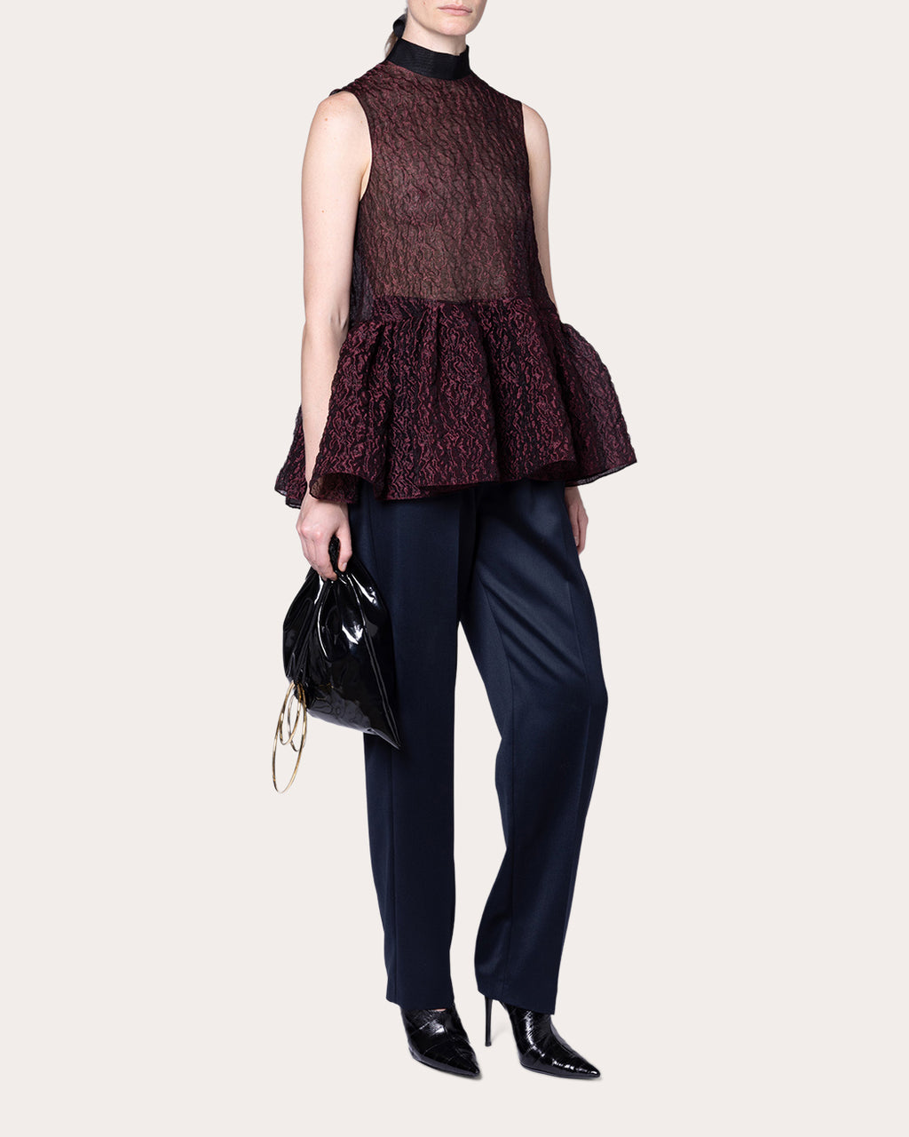 Ragosta Wool Satin Trousers