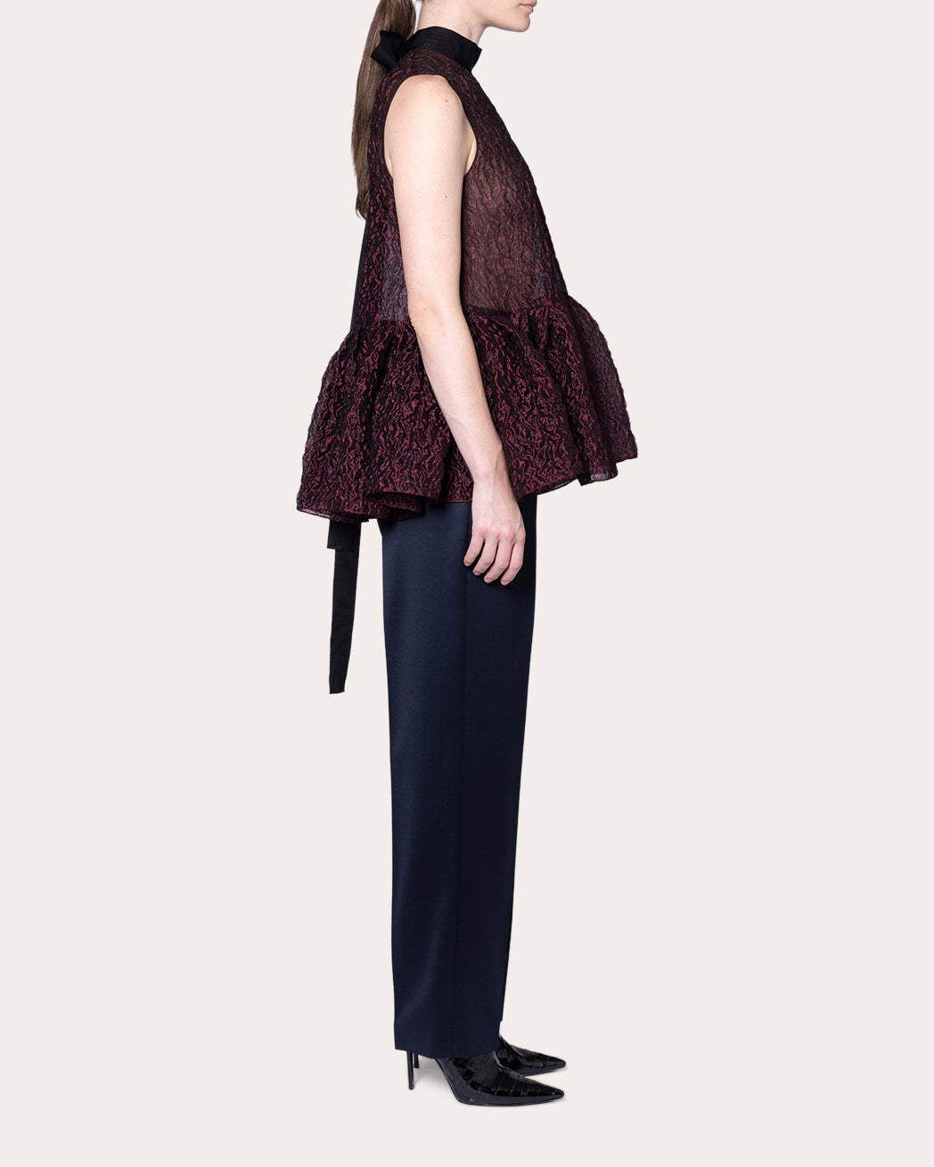 Ragosta Wool Satin Trousers