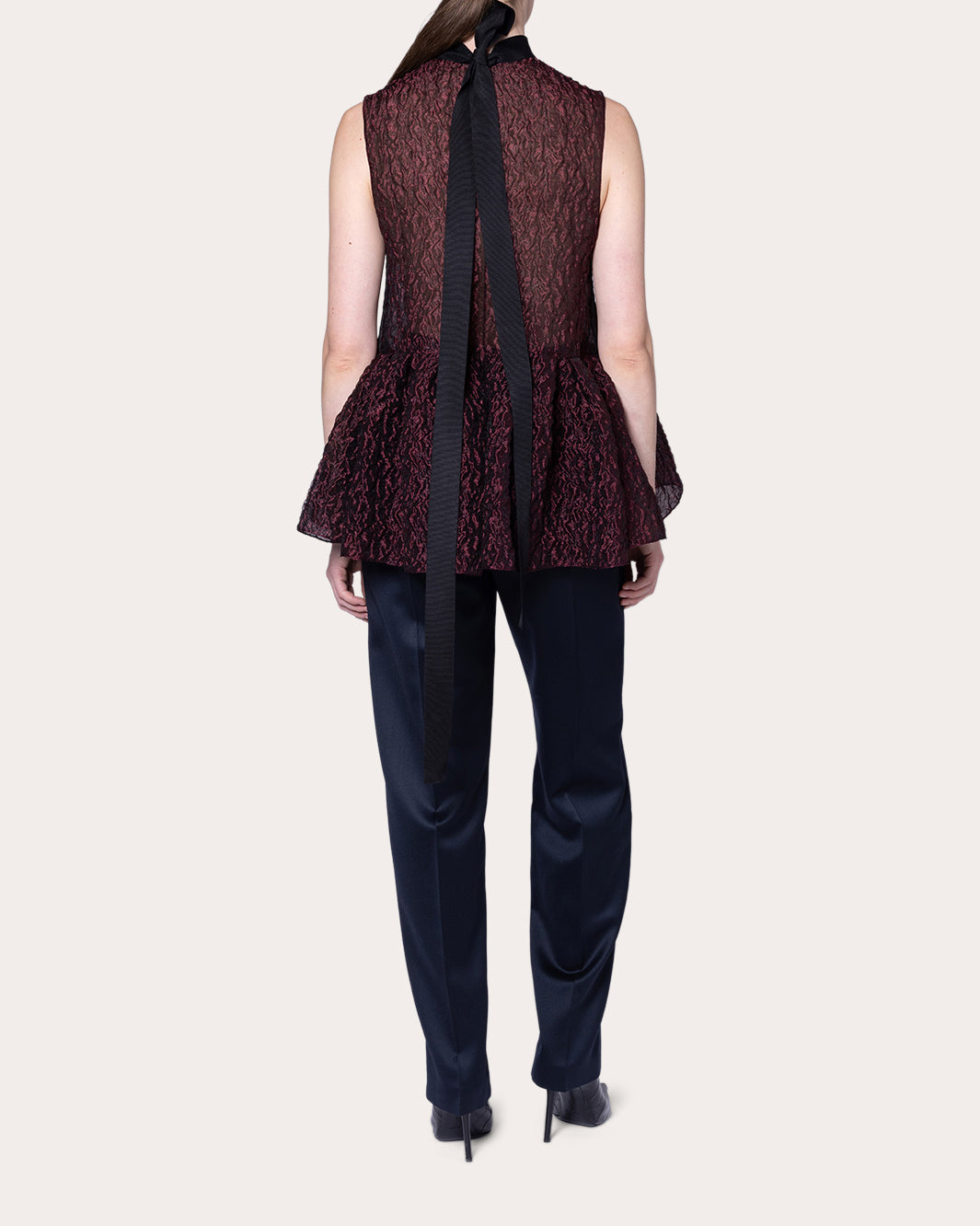 Ragosta Wool Satin Trousers