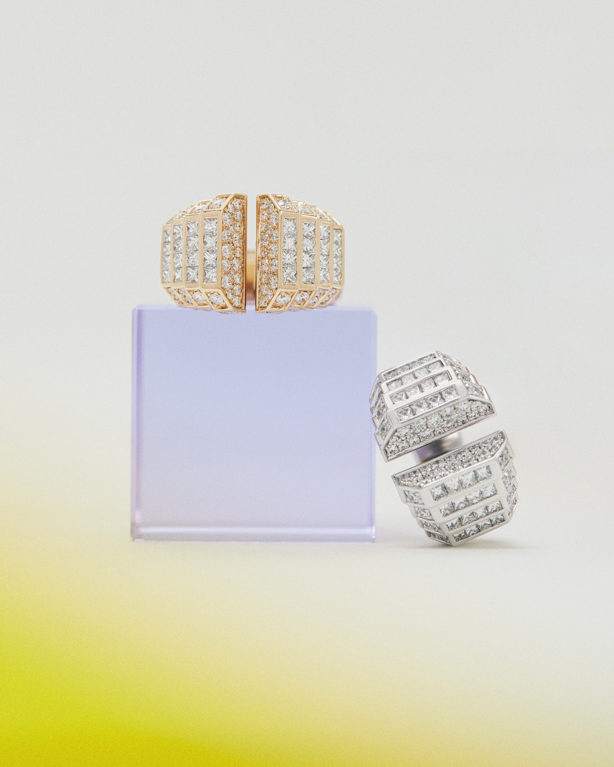 Meaningful Rhodium-Plated Sterling Silver Diamond Ring