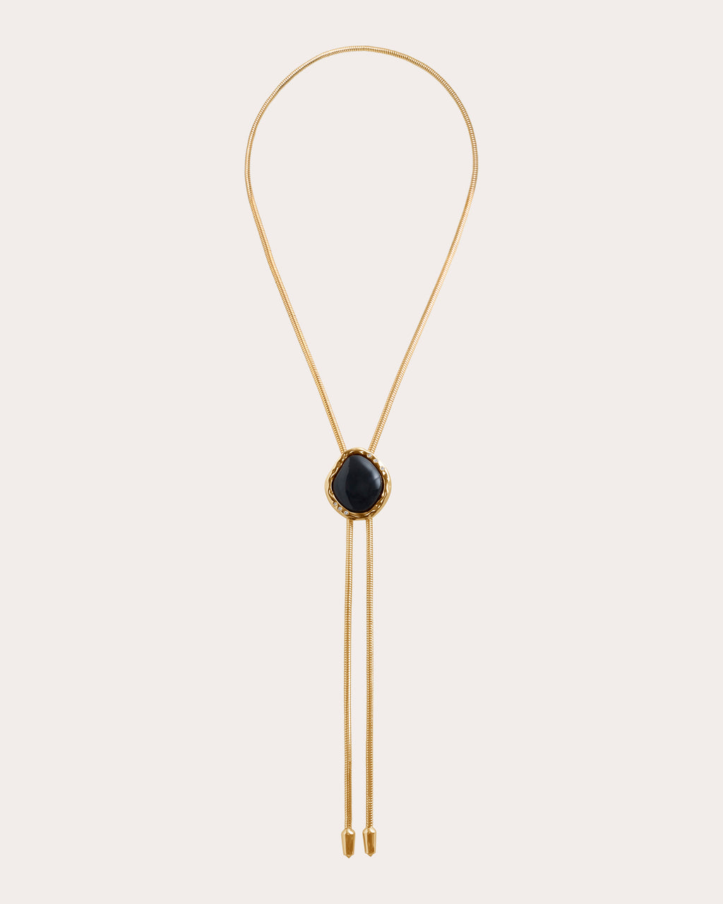 Black Onyx Lola Bolo Necklace