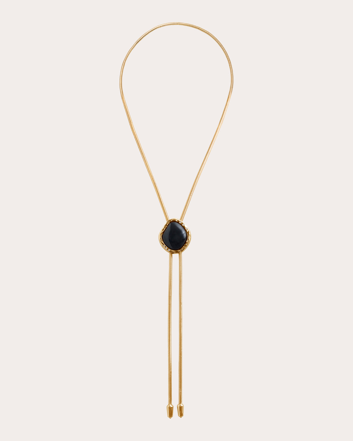 Black Onyx Lola Bolo Necklace