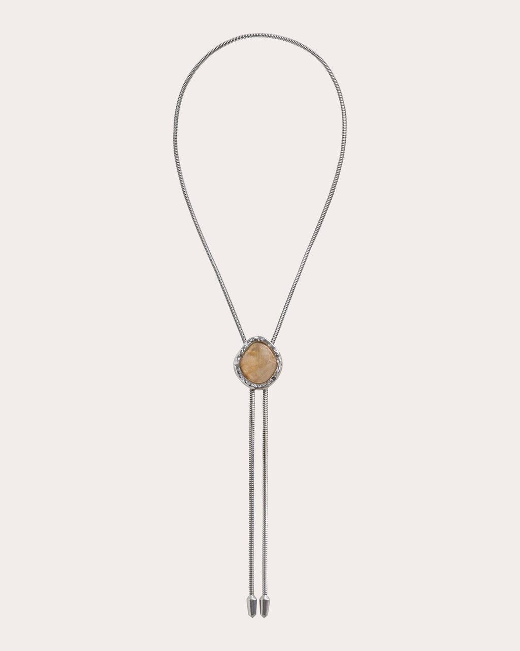 Rutilated Quartz Lola Bolo Necklace