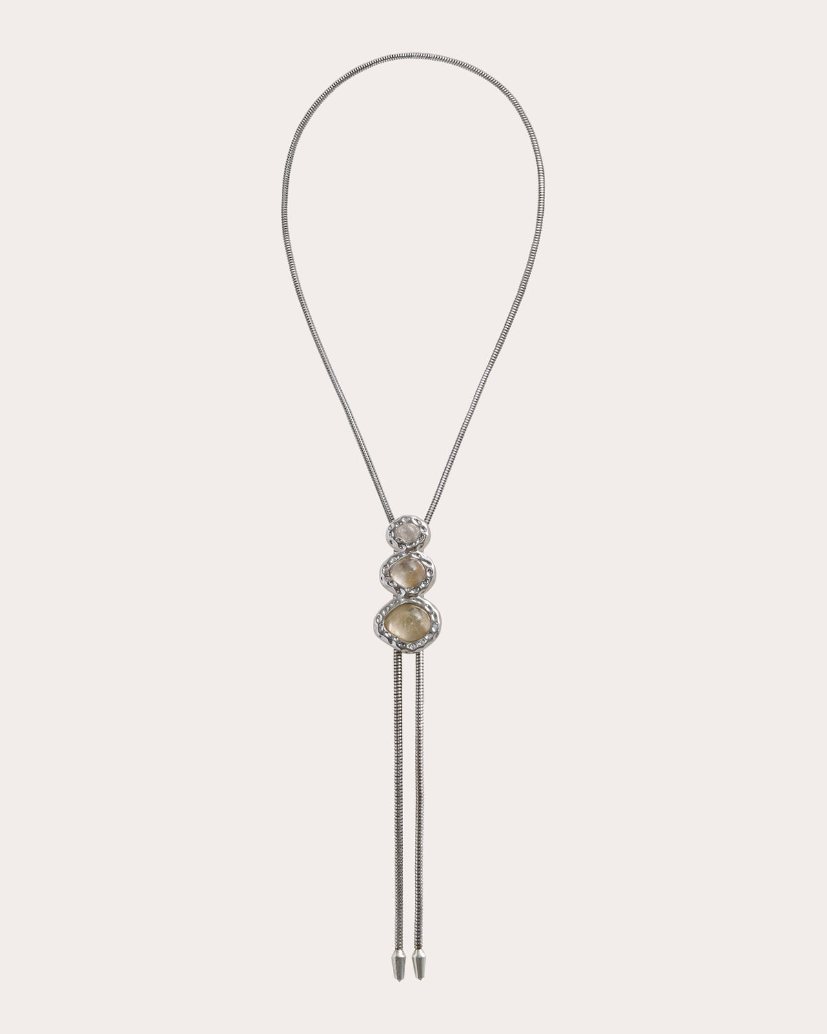Rutilated Quartz Merriam Bolo Necklace