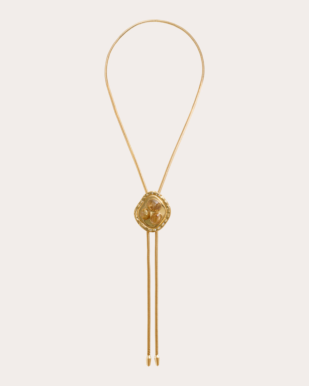 Rutilated Quartz Joanna Bolo Necklace