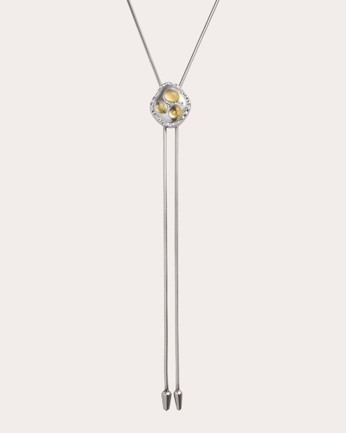 Citrine Jo Bolo Necklace