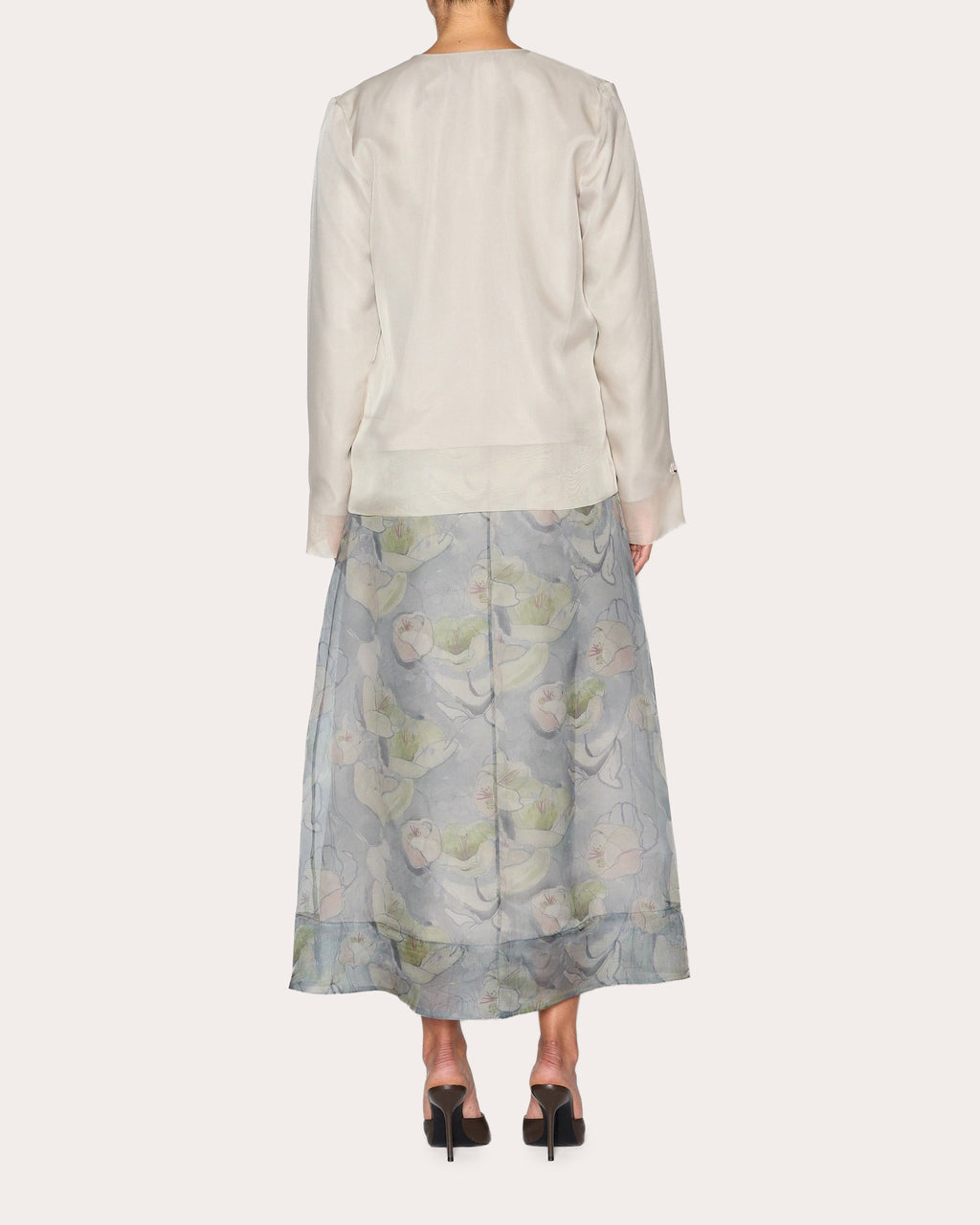 Strength Embroidered Silk Organza Jacket