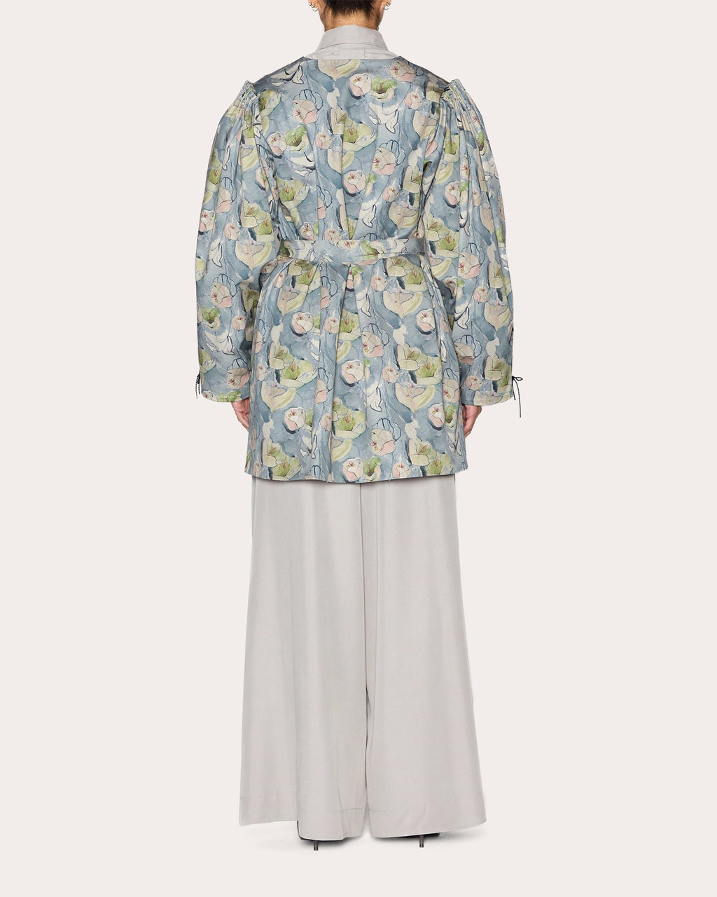 Abundance Floral Double-Breasted Coat
